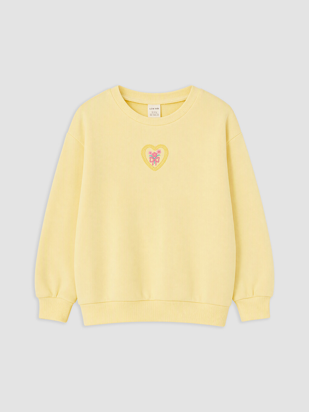 Girl Yellow Sweatshirt