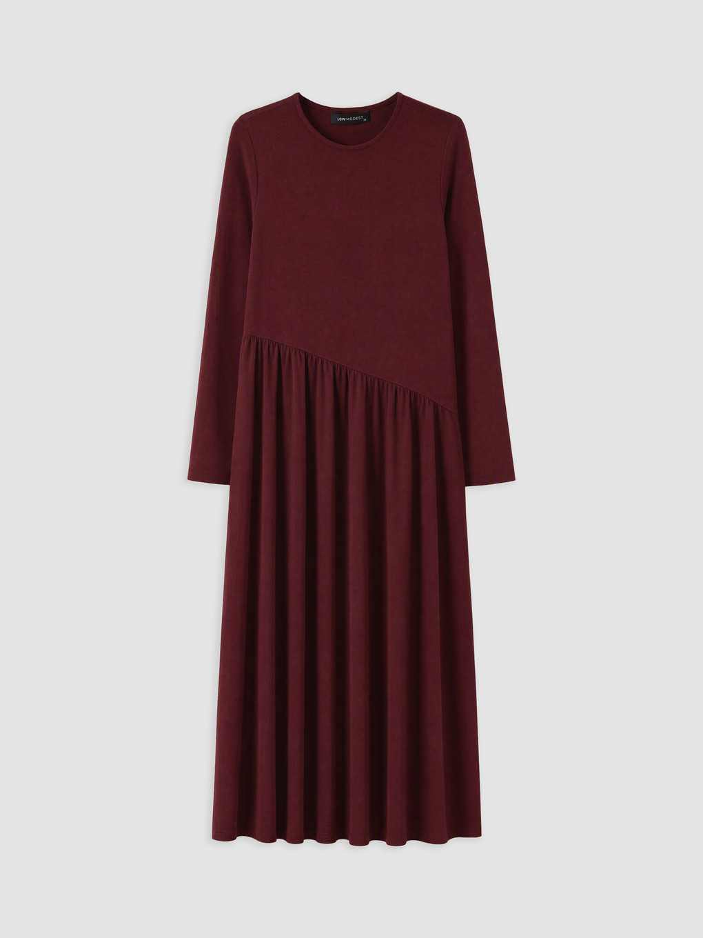 Fitted Waist Flared Dress