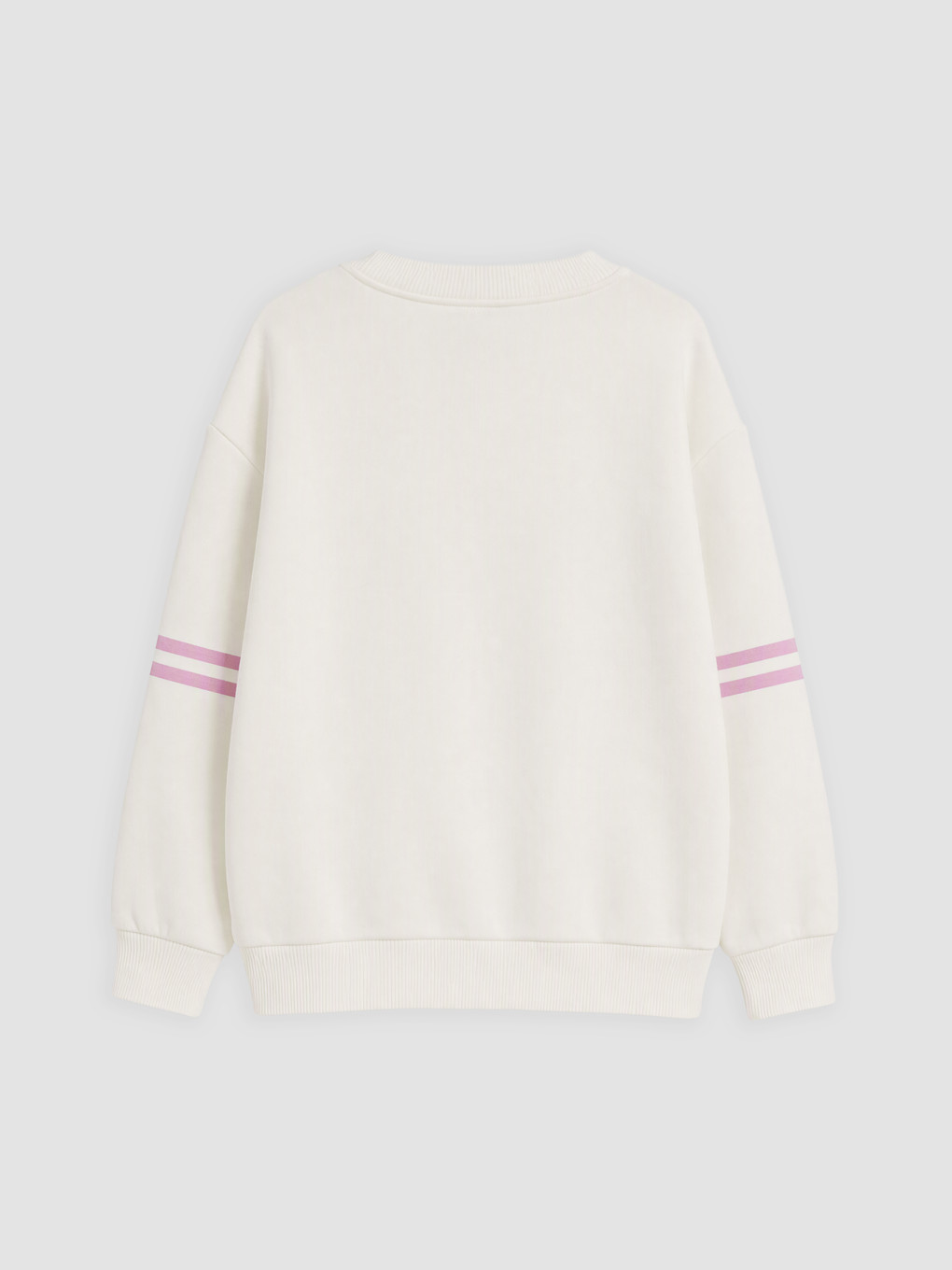 Girl White Sweatshirt-1