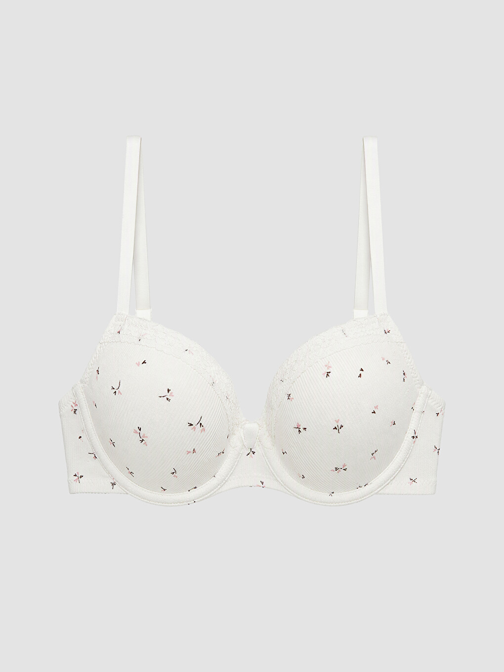 Wired Non Padded Floral Bra 2 Pack-1