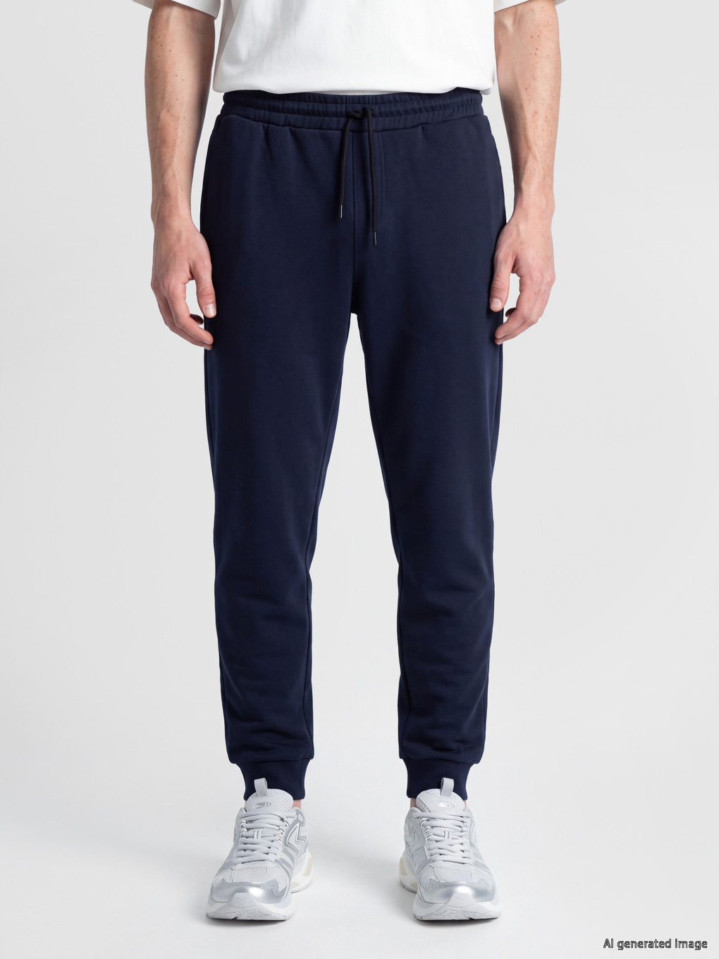 Lacivert Regular Fit Erkek Jogger Eşofman Altı-1