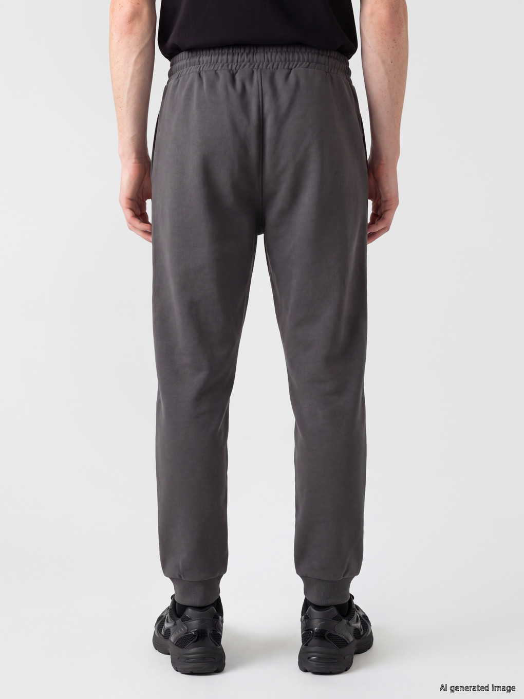 Antrasit Regular Fit Erkek Jogger Eşofman Altı-3