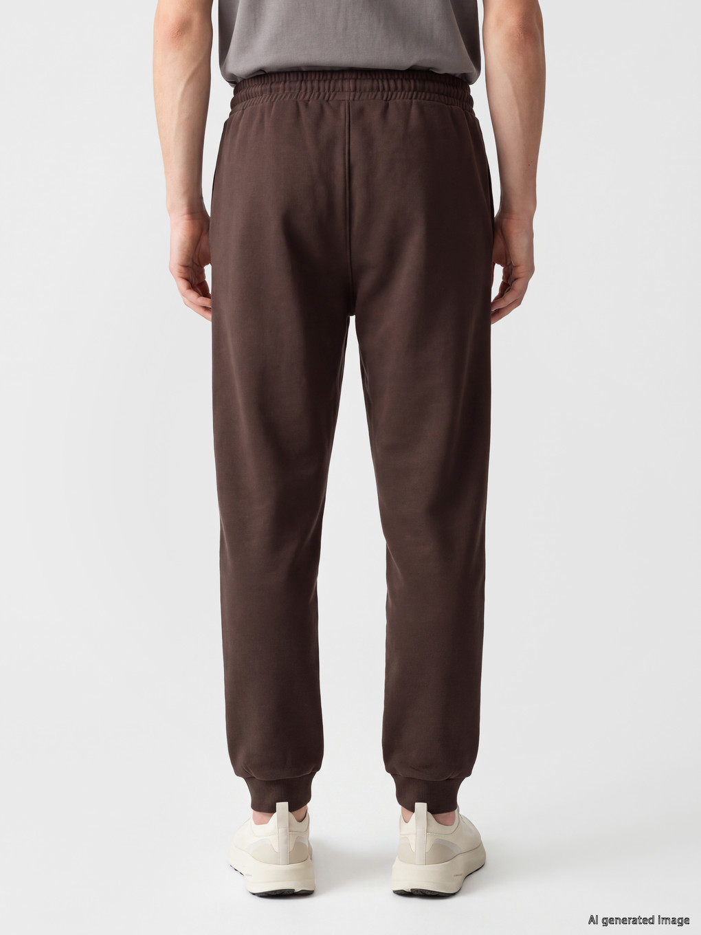 Kahverengi Regular Fit Erkek Jogger Eşofman Altı-2