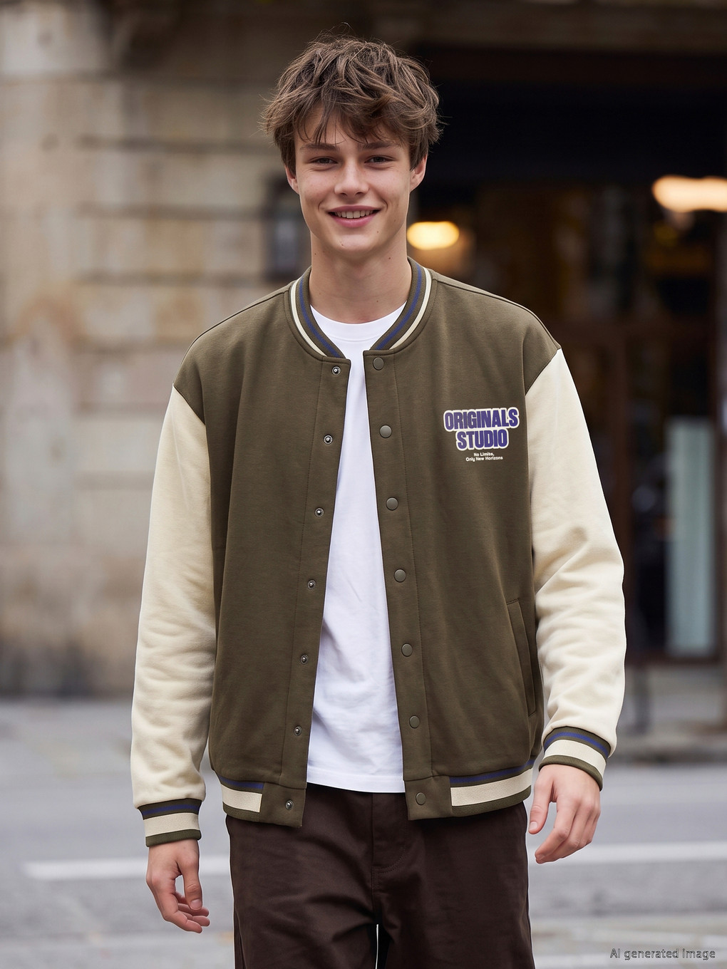 Thick Boys' College Jacket