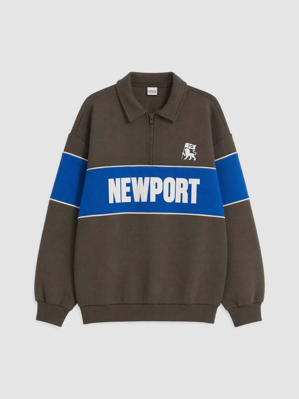 Printed Boys' Thick Sweatshirt