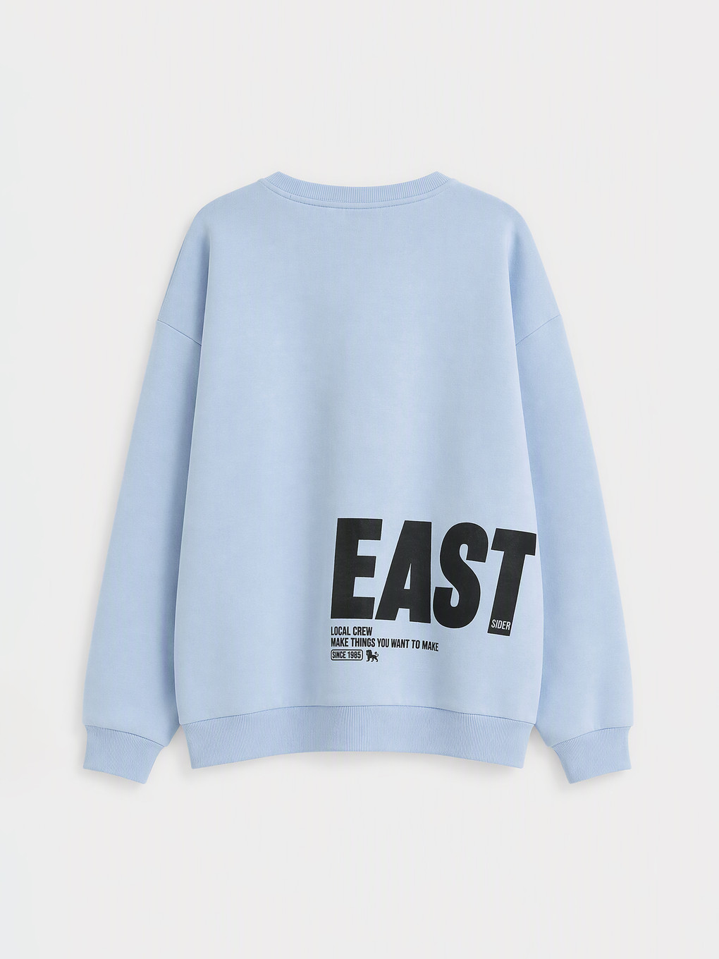 Crew Neck Boys' Thick Sweatshirt-1