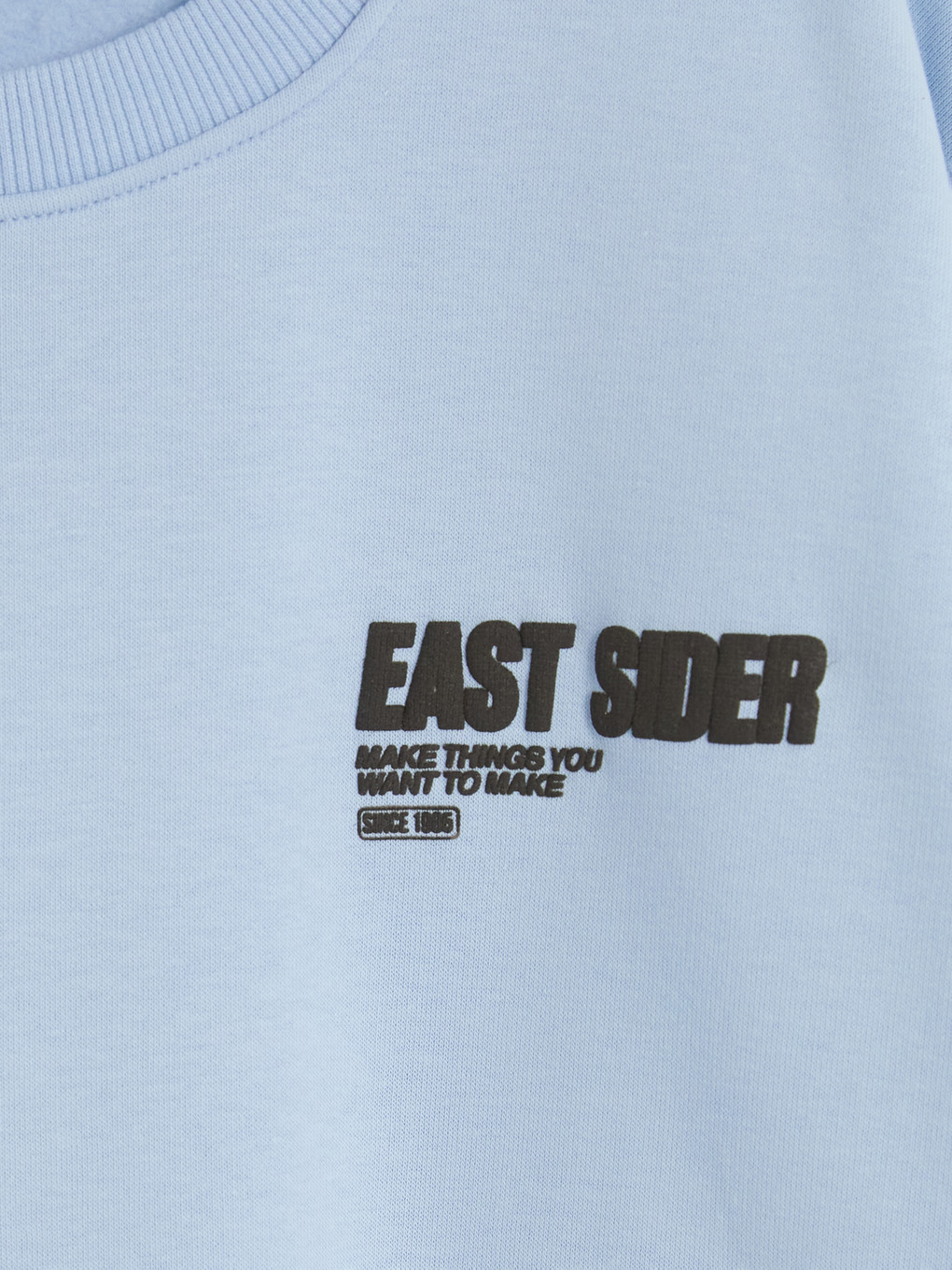 Crew Neck Boys' Thick Sweatshirt-2