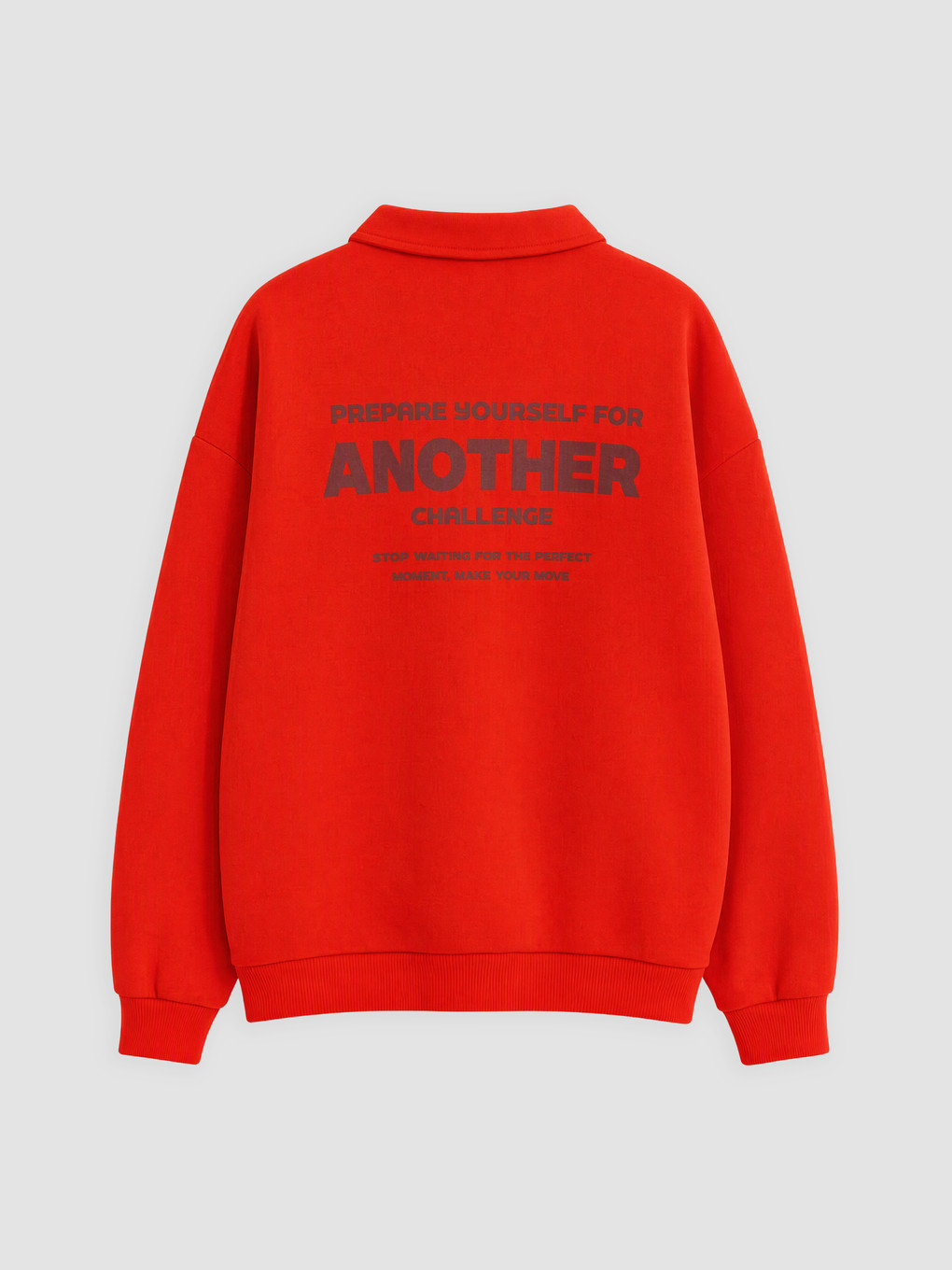 Boy Orange Sweatshirt-1
