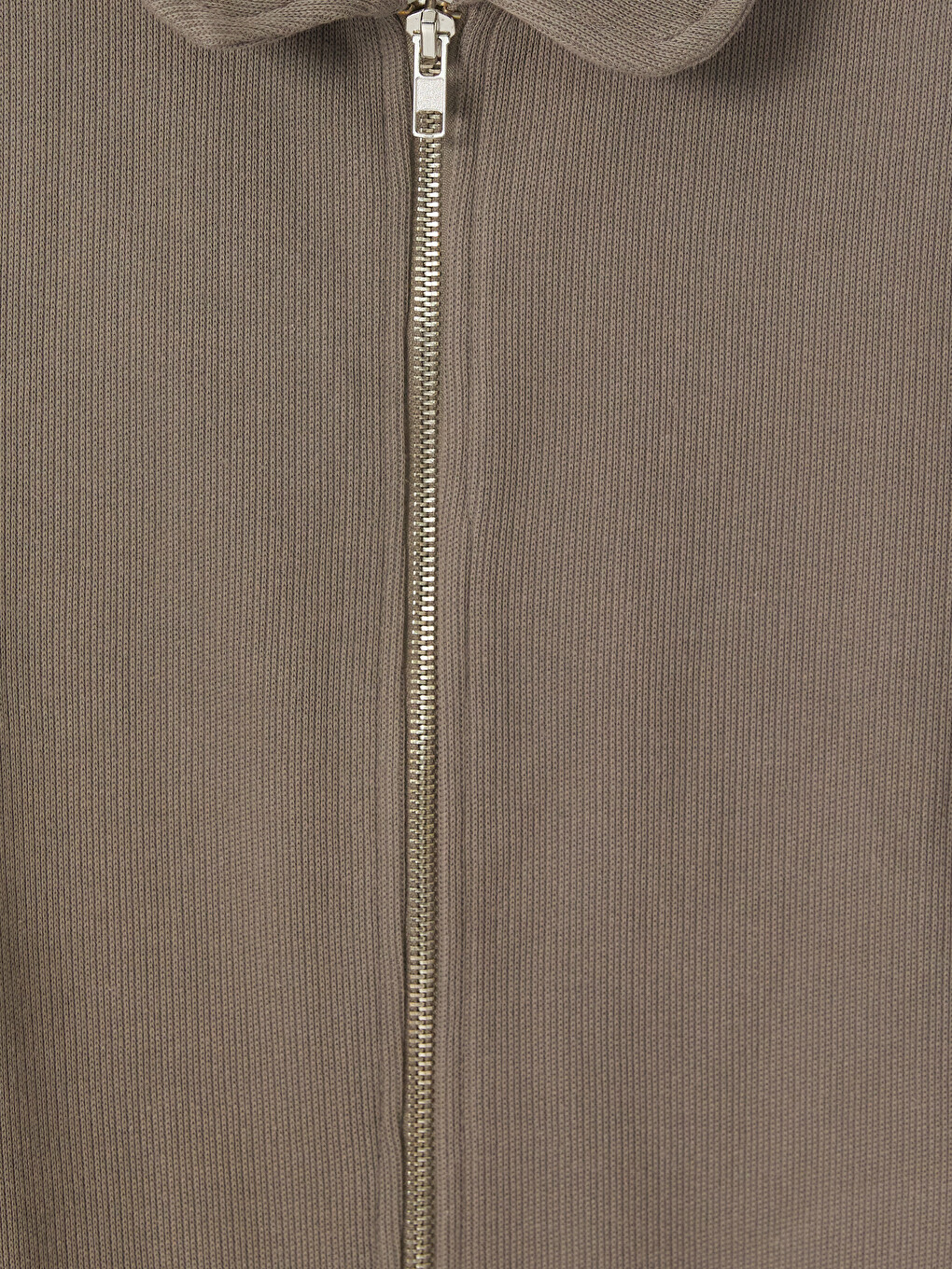 Bej Regular Fit Erkek Triko Hırka-1