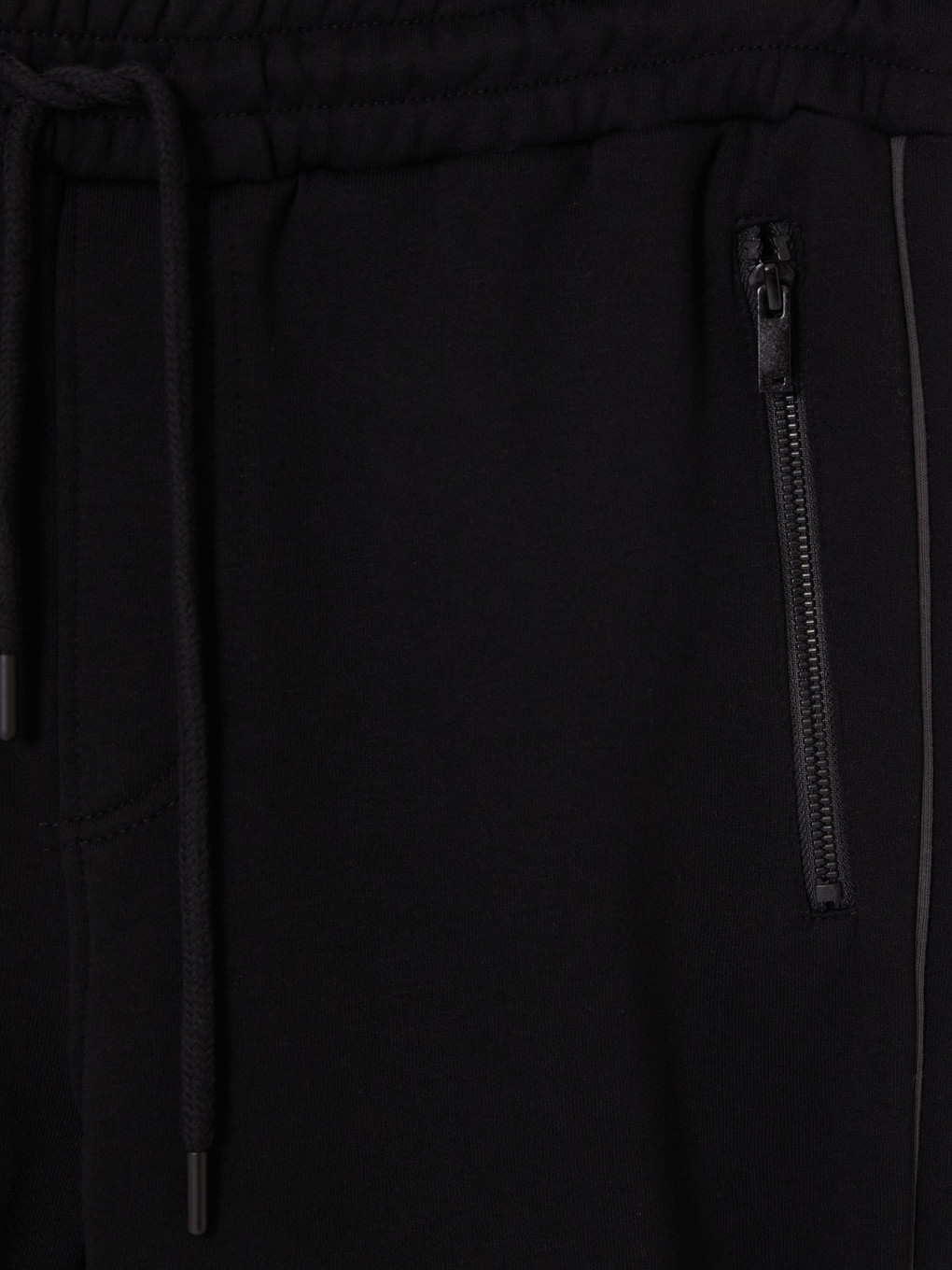 Man Black Jogger Sweatpants-1