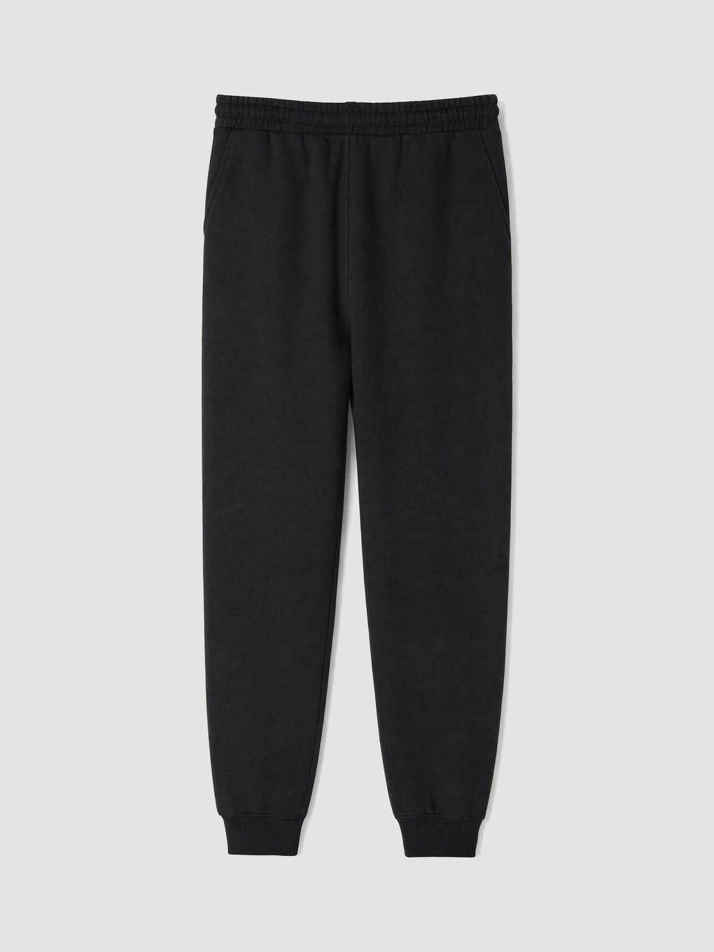 Man Black Jogger Sweatpants-3