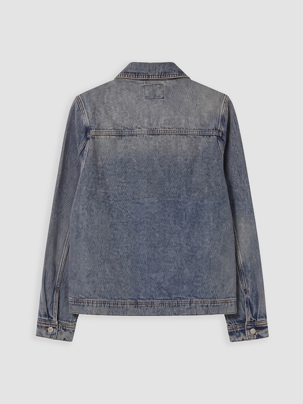 İndigo Regular Fit Erkek Jean Ceket-6