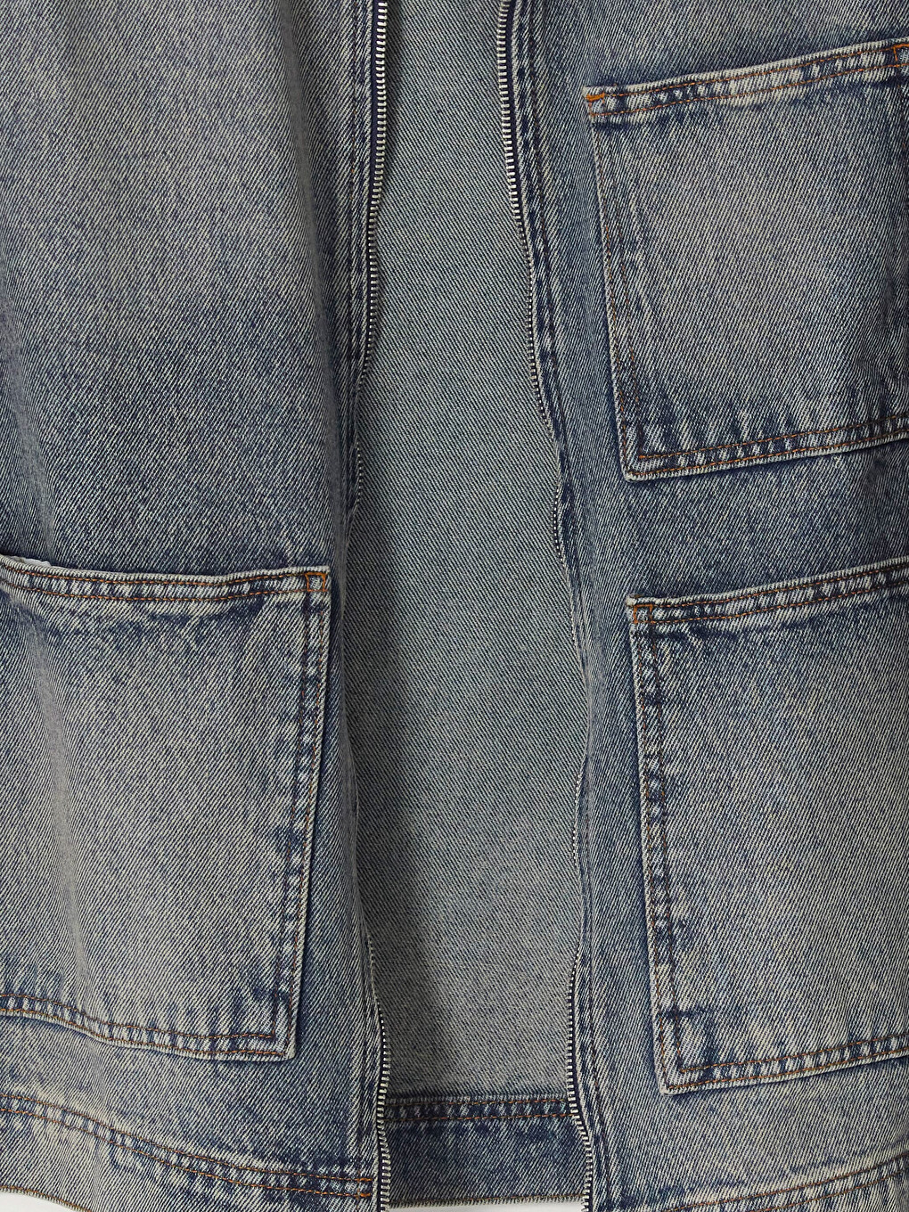 İndigo Regular Fit Erkek Jean Ceket-7