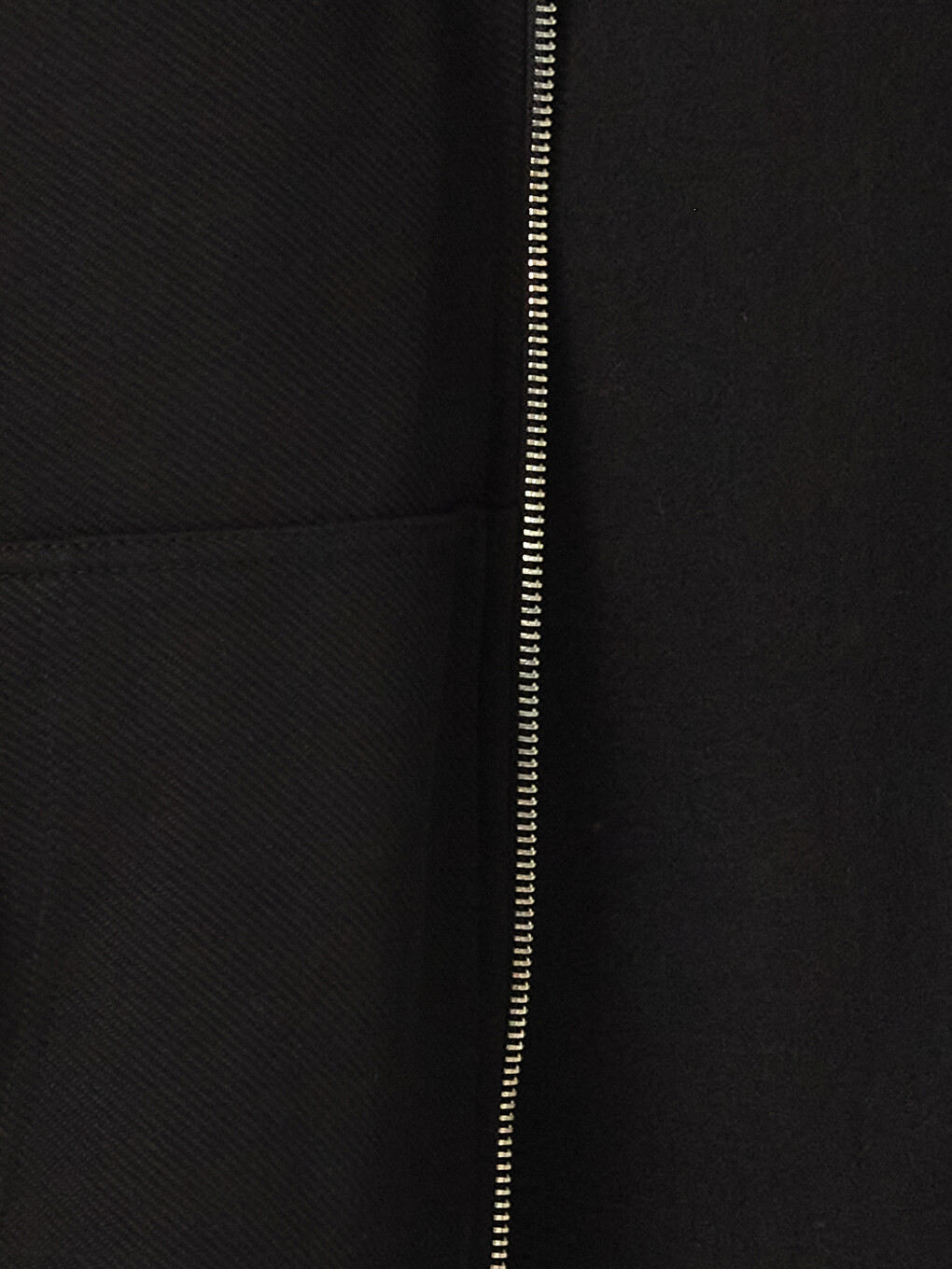Siyah Kapüşonlu Erkek Fermuarlı Sweatshirt-3