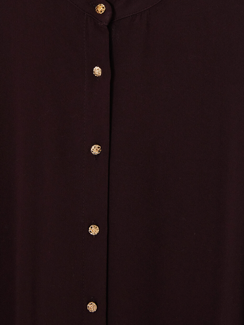 Fancy Buttoned Women's Shirt Tunic-2