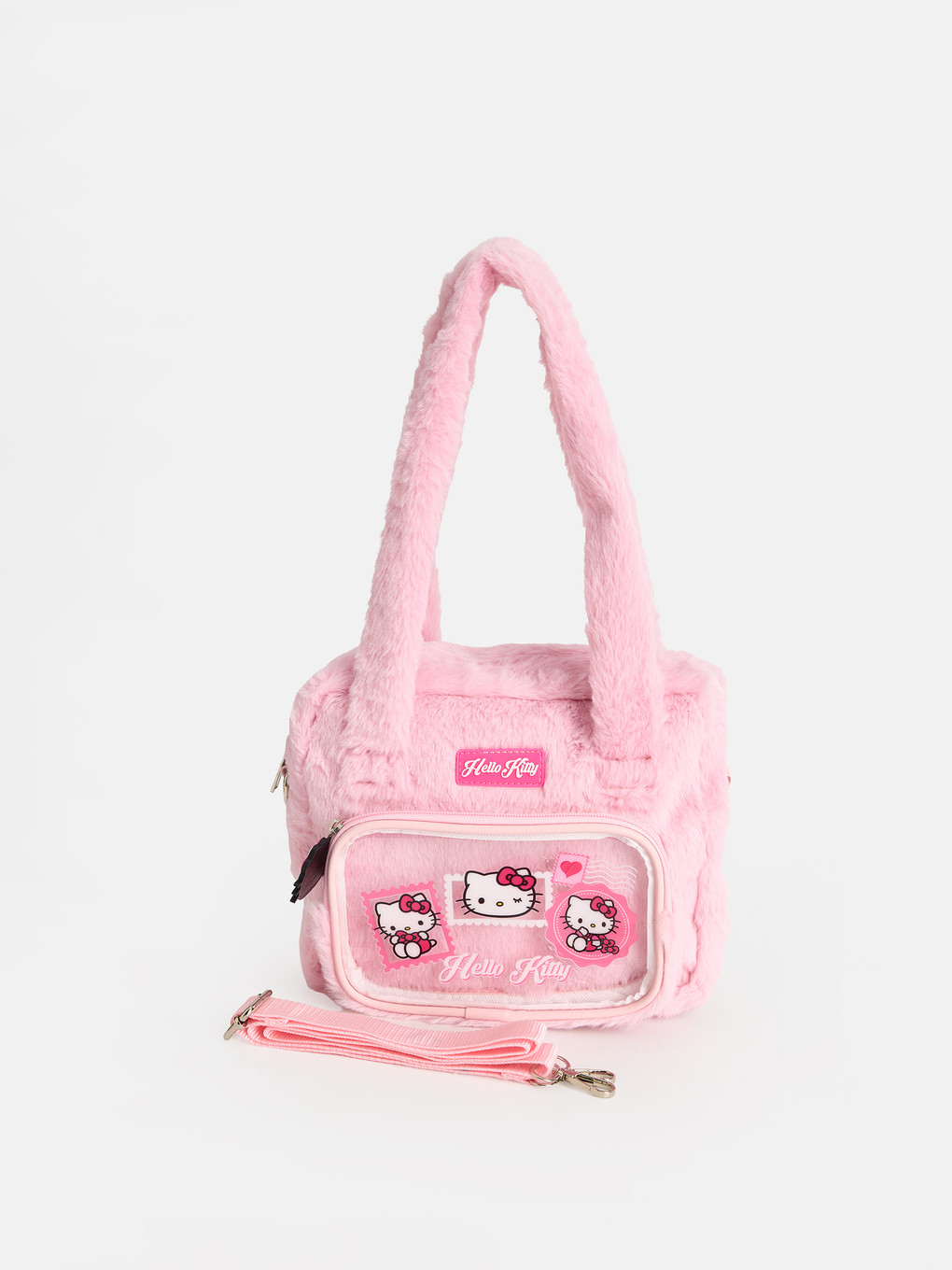 Pembe Hello Kitty Lisanslı Omuz Çantası