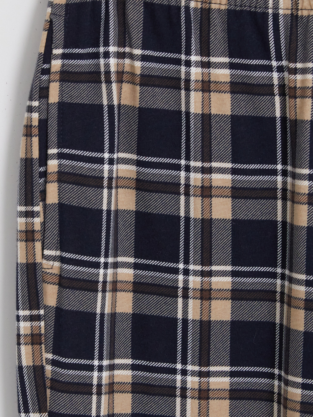 Man Brown Pyjama Bottoms-2