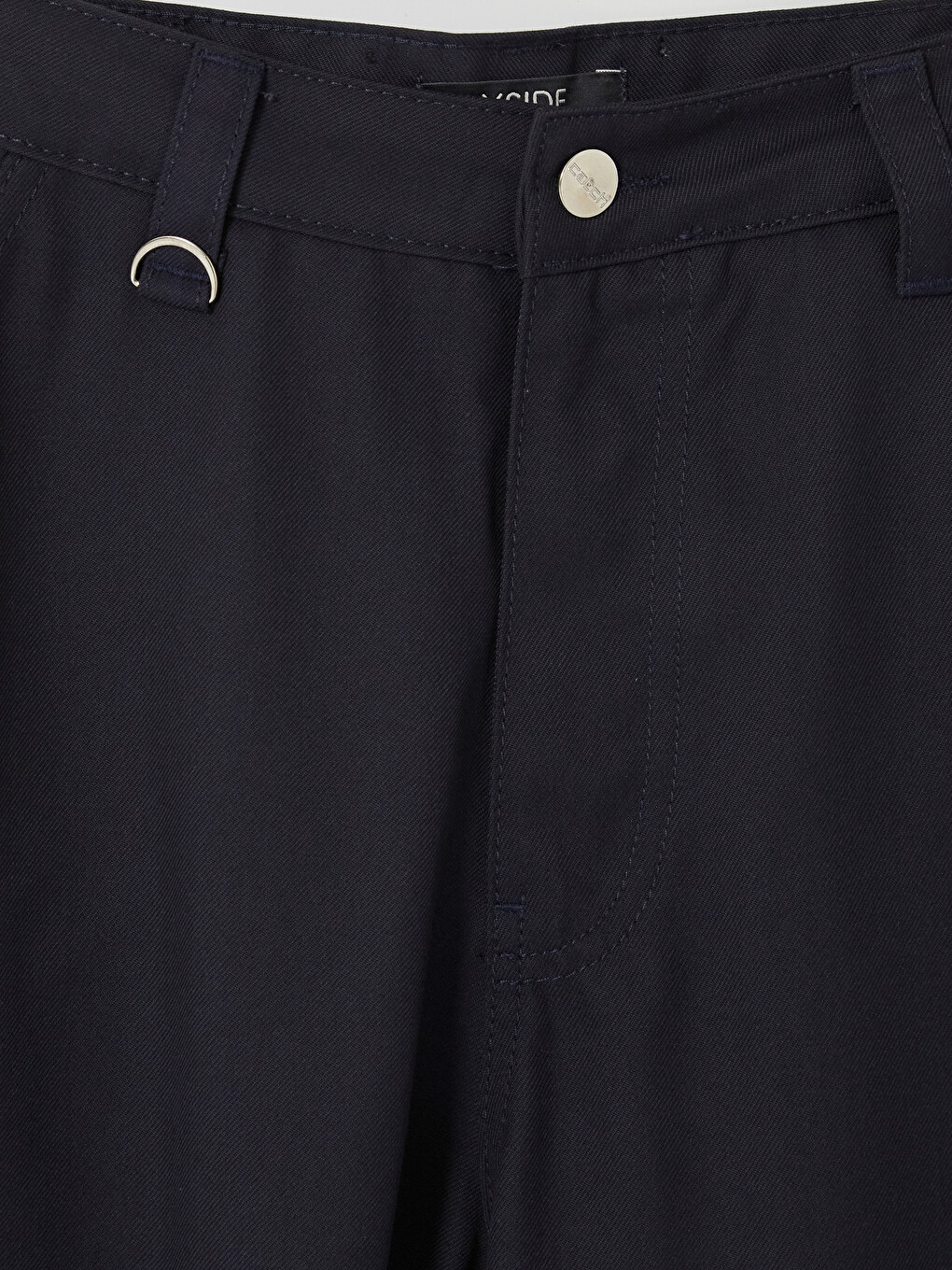 Lacivert Loose Fit Erkek Pantolon-6