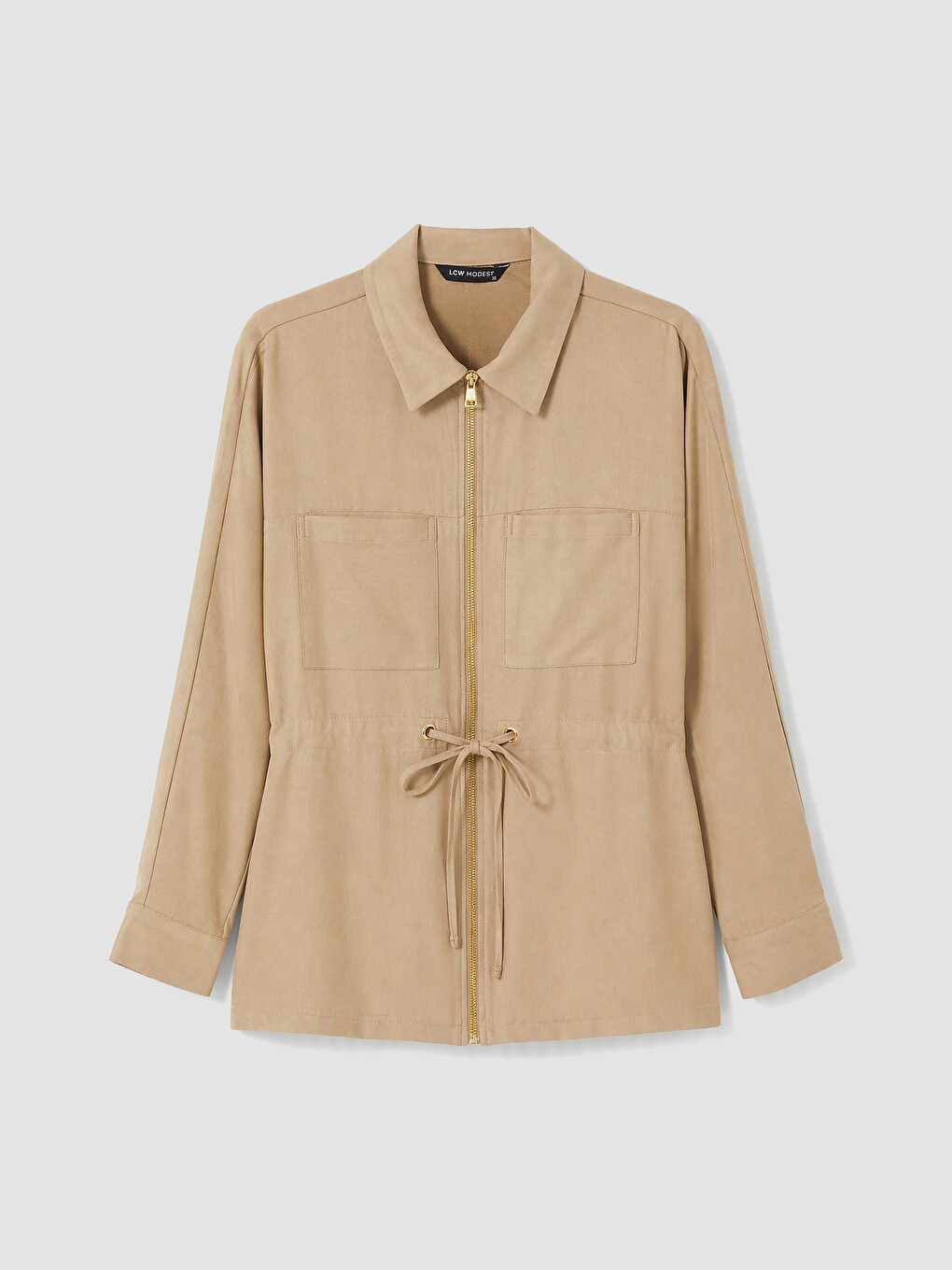 Shirt Collar Women's Jacket-4