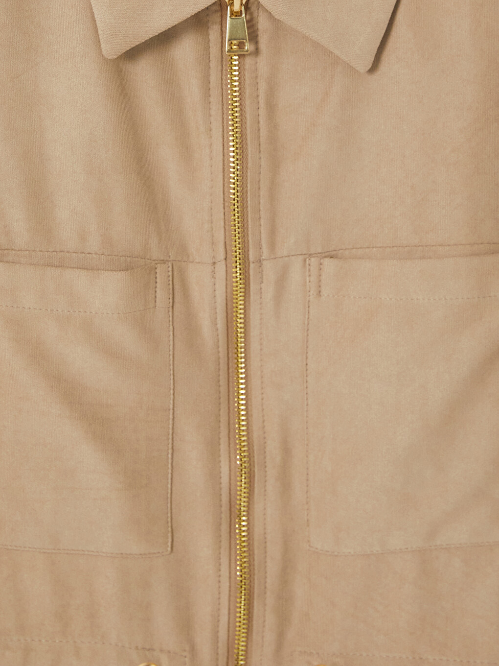 Shirt Collar Women's Jacket-5