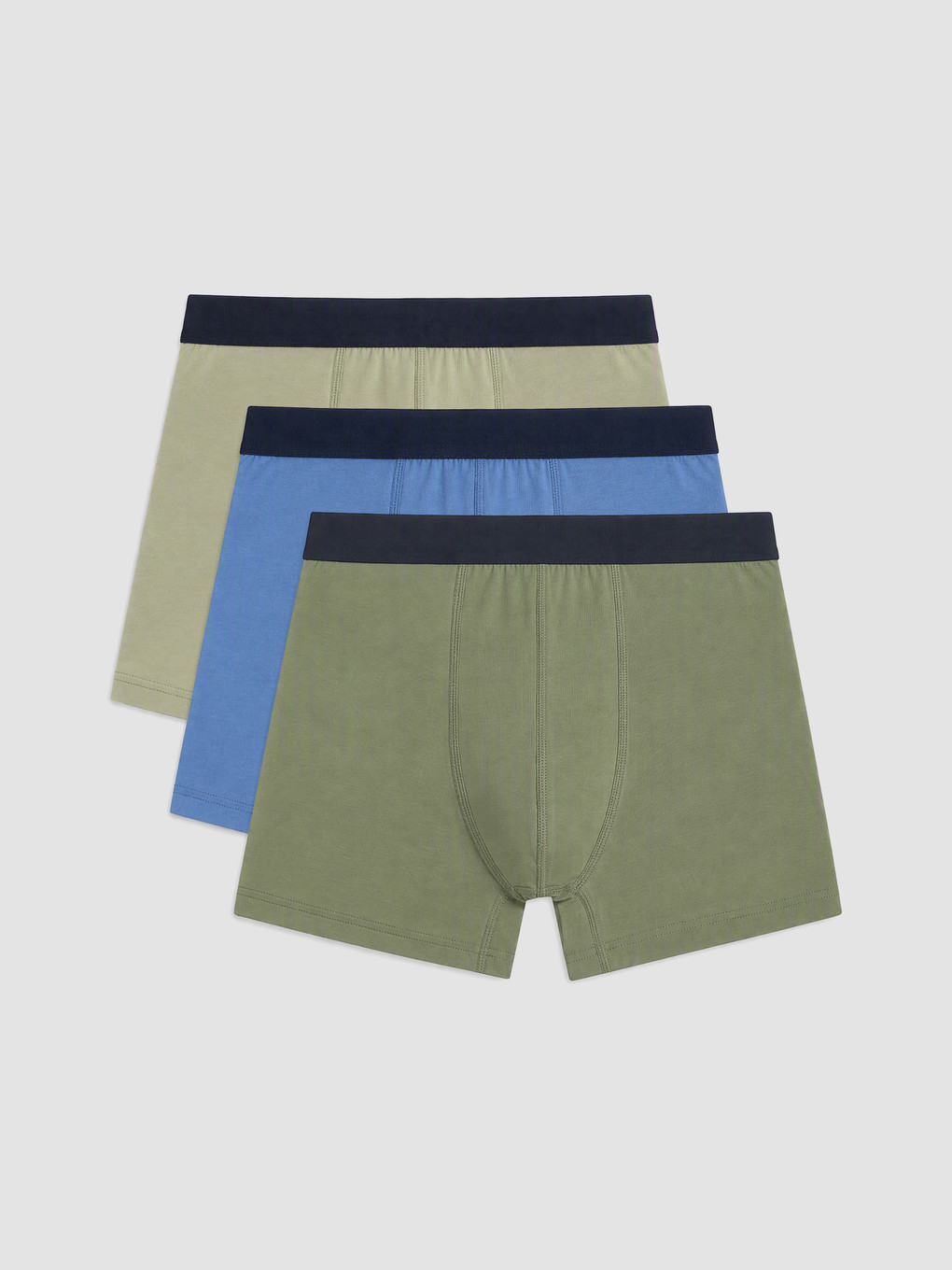 Yeşil 3'lü Erkek Çocuk Boxer