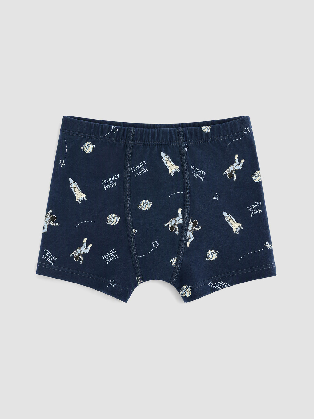 Lacivert 3'lü Erkek Çocuk Boxer-3