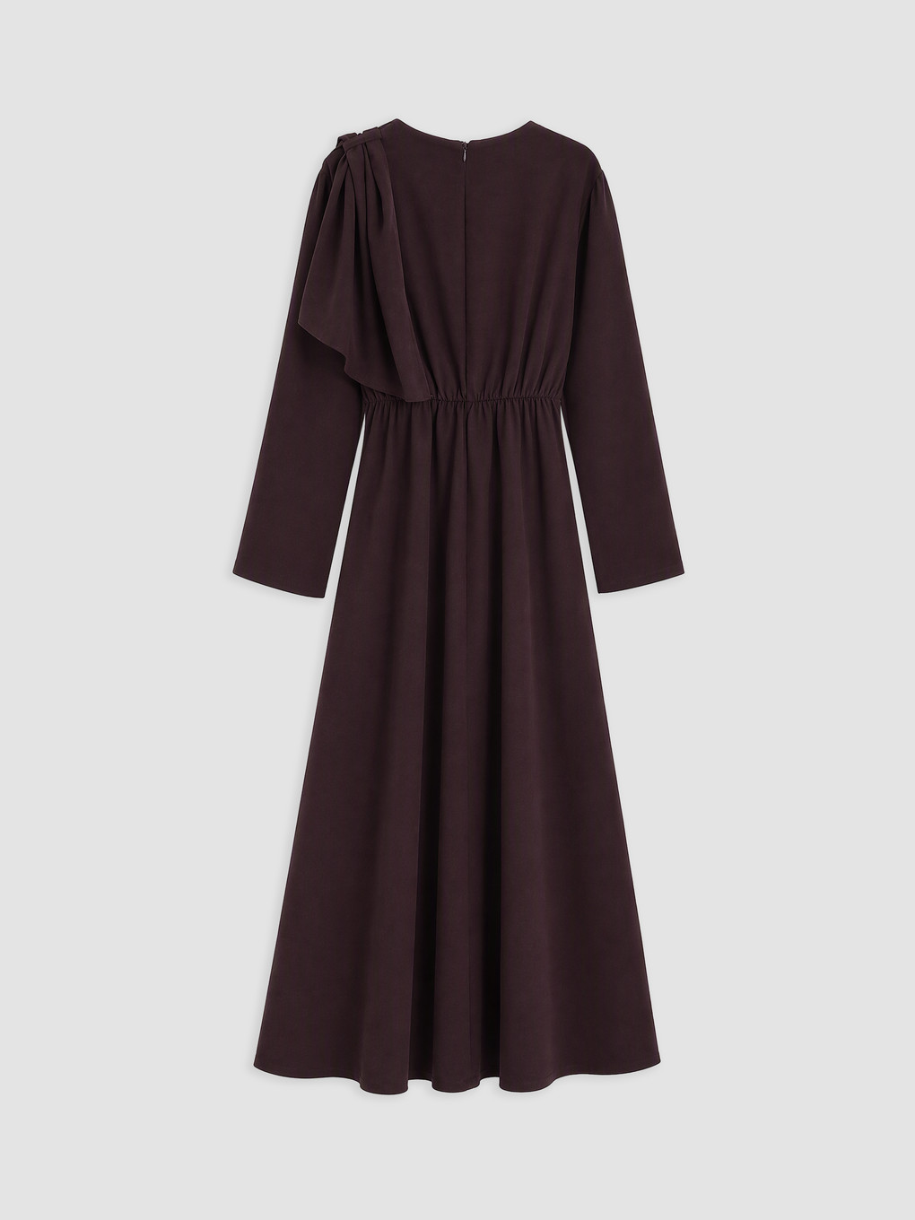 Woman Plum Dress-1