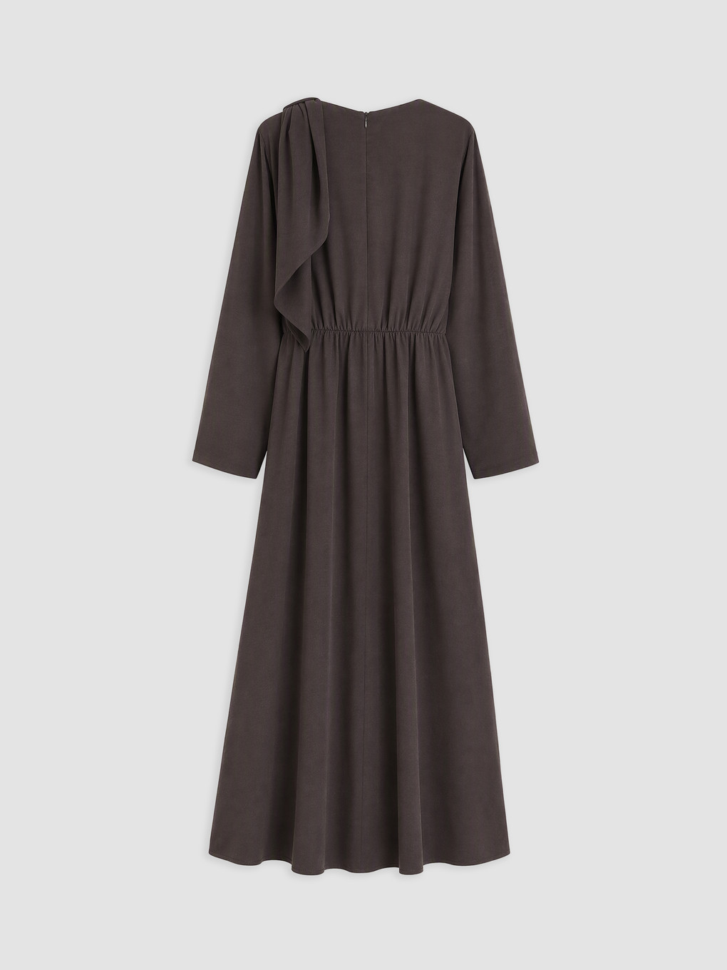 Woman Brown Dress-1
