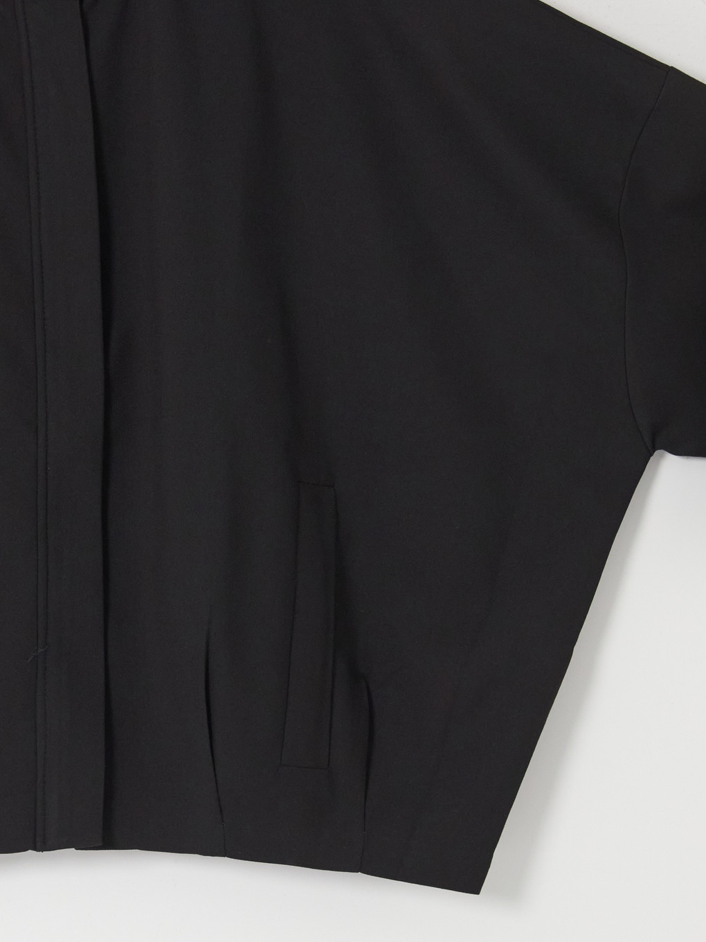 Grandad Collar Oversize Women's Raincoat-3