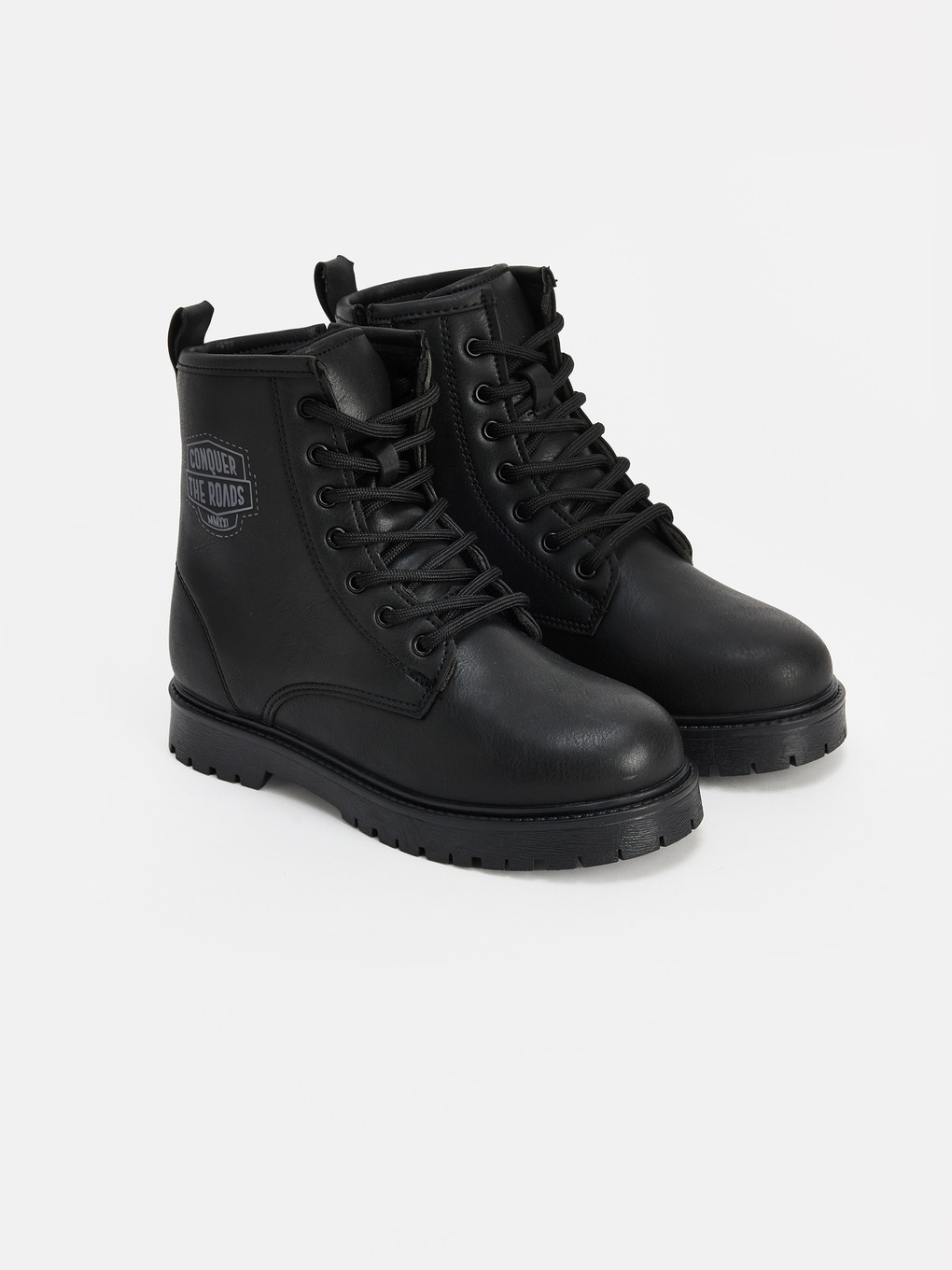 Boy Black Boots