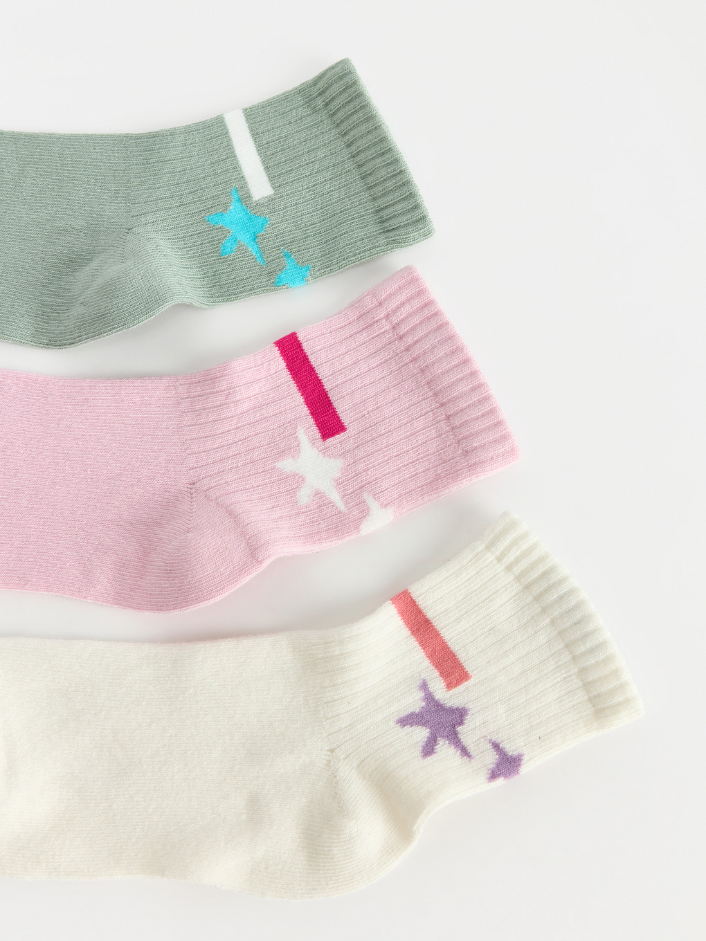 Girl Grey Ankle Socks-1
