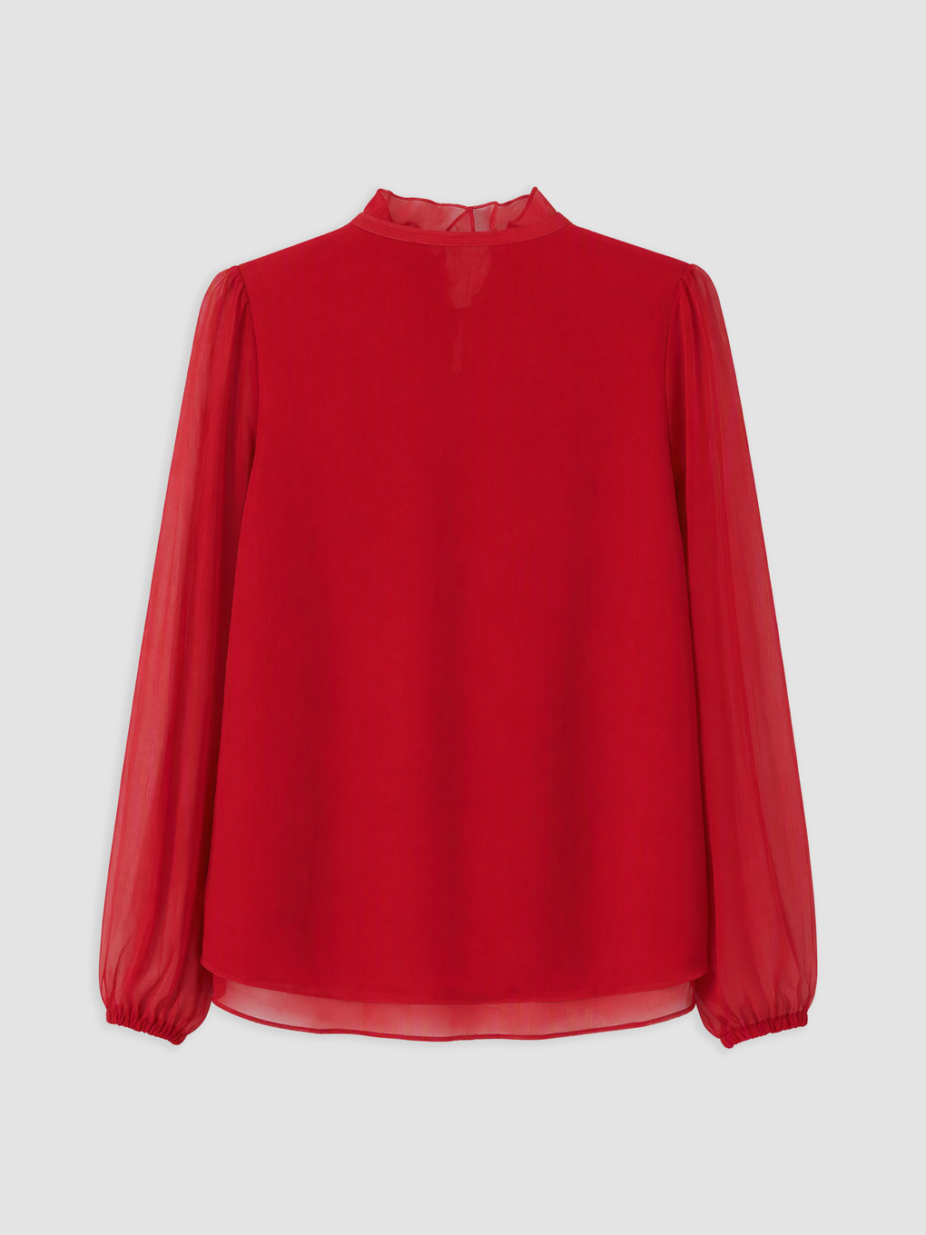 Woman Red Blouse-1