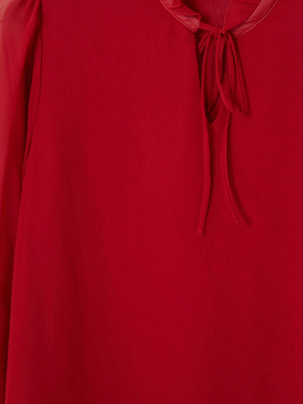 Woman Red Blouse-2