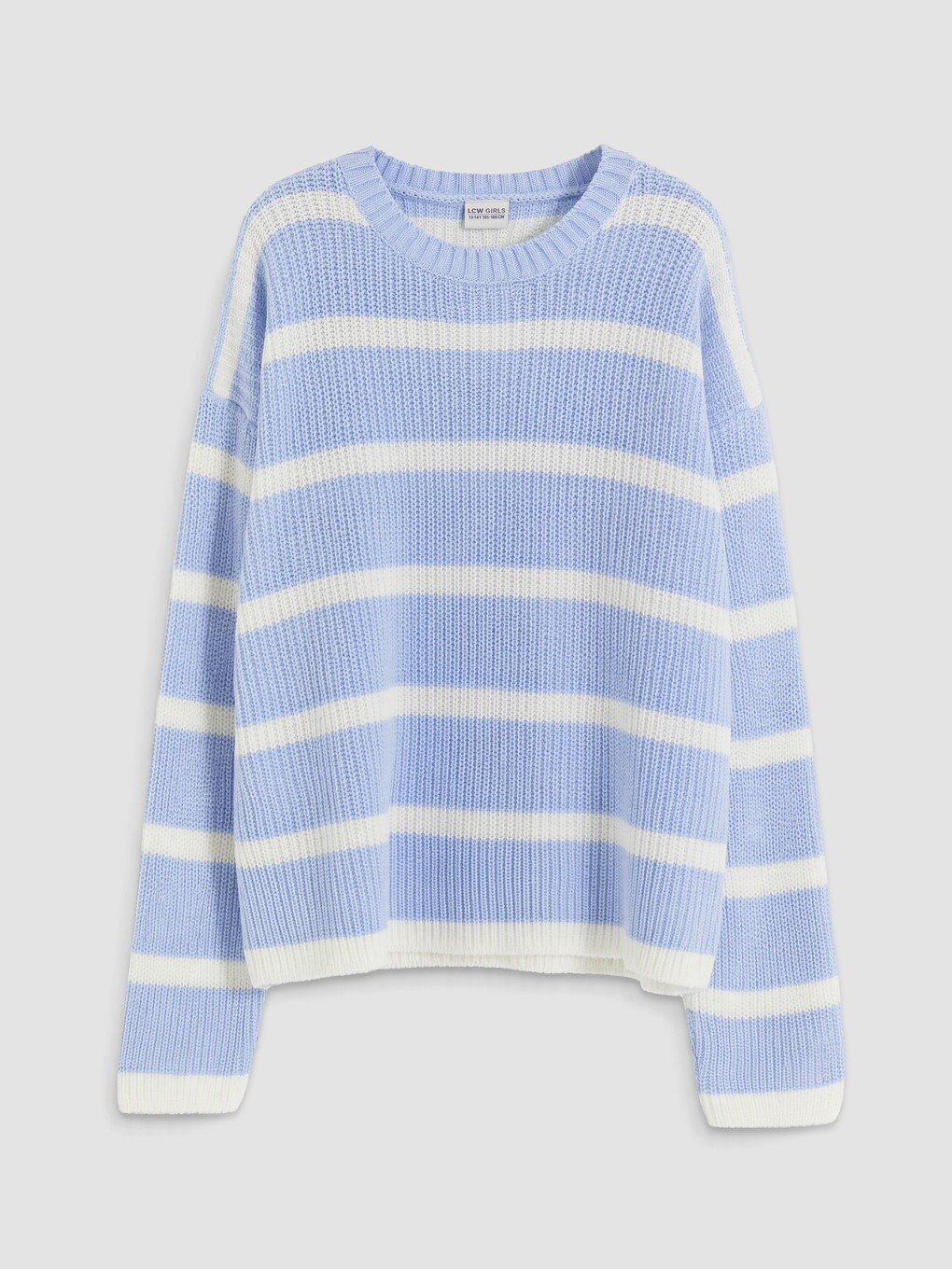 Crew Neck Girls' Knitwear Sweater