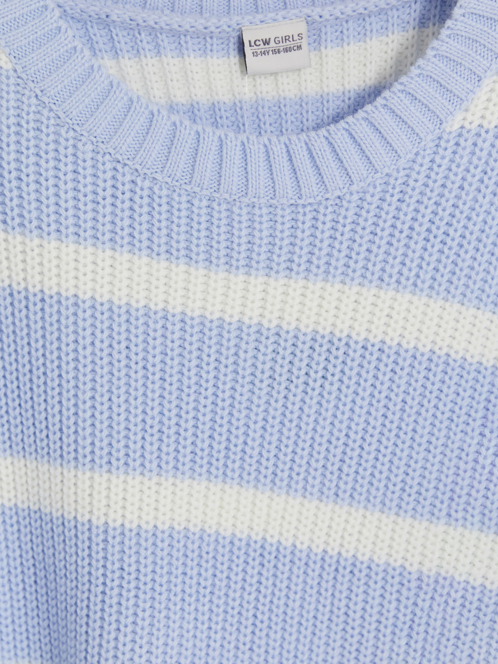 Crew Neck Girls' Knitwear Sweater-2