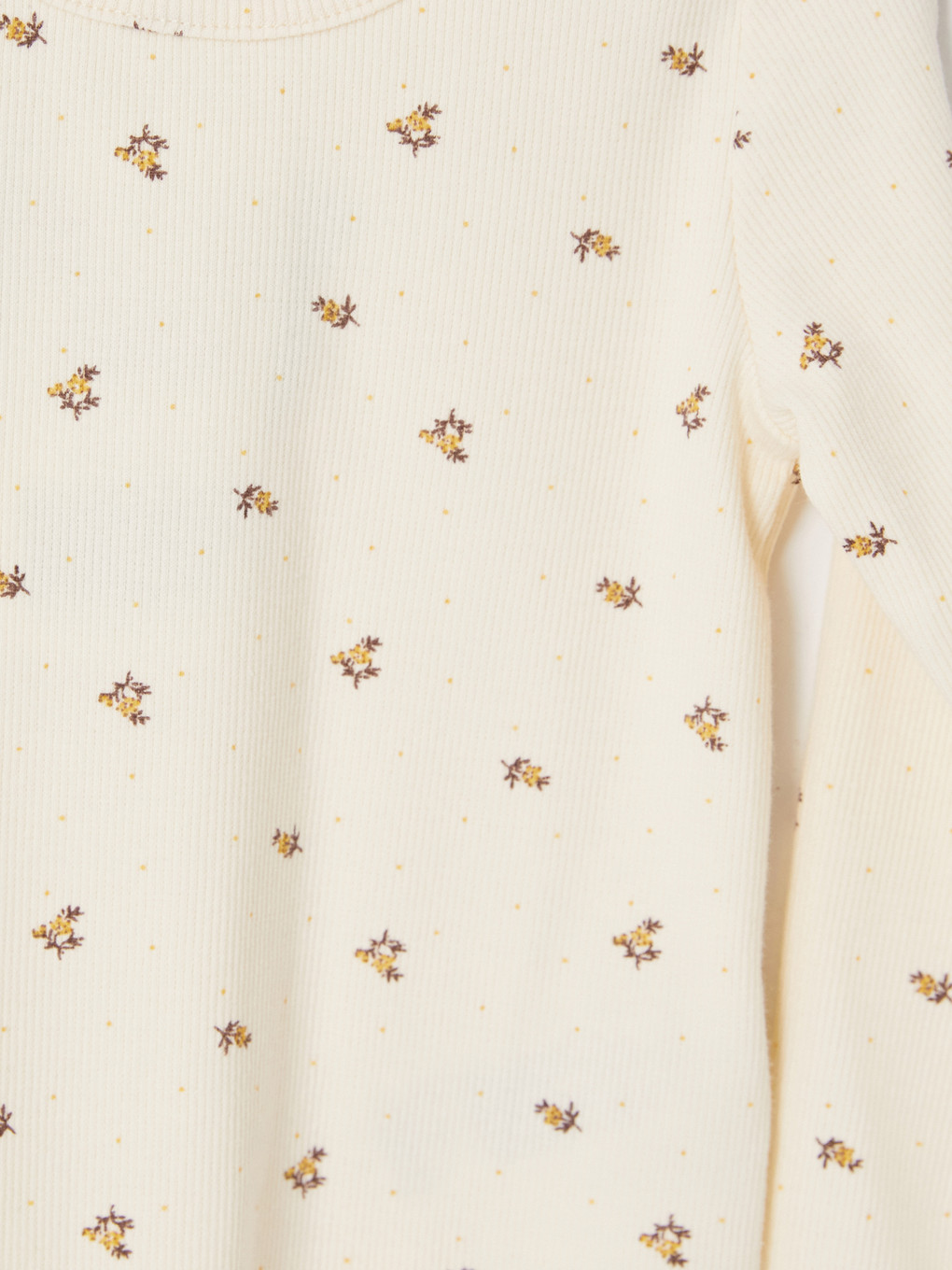 Baby Girl Ecru T-shirt-7