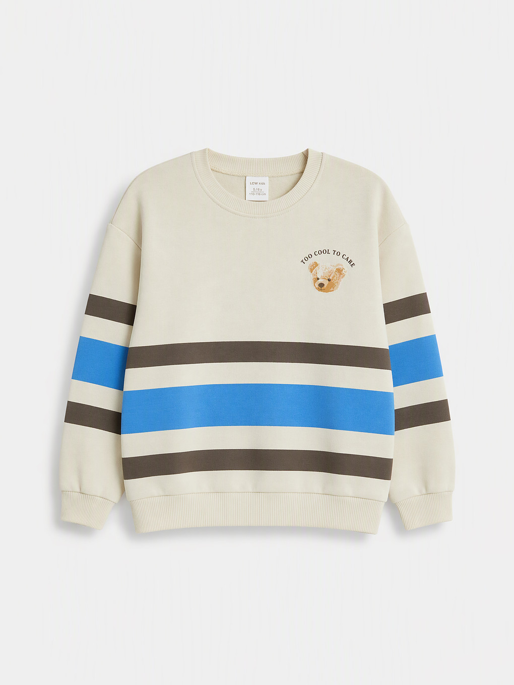 Boy Beige Sweatshirt