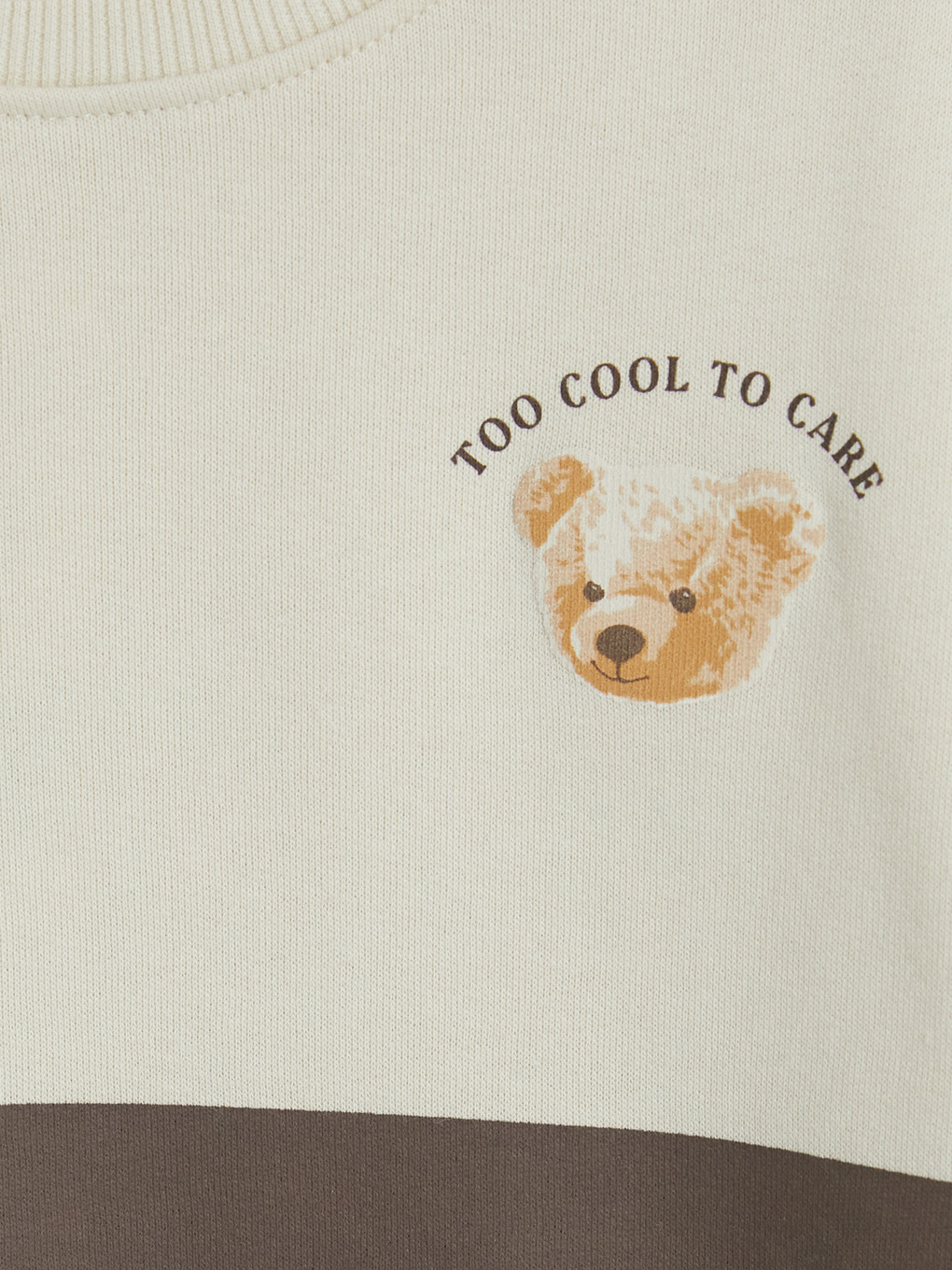Boy Beige Sweatshirt-2