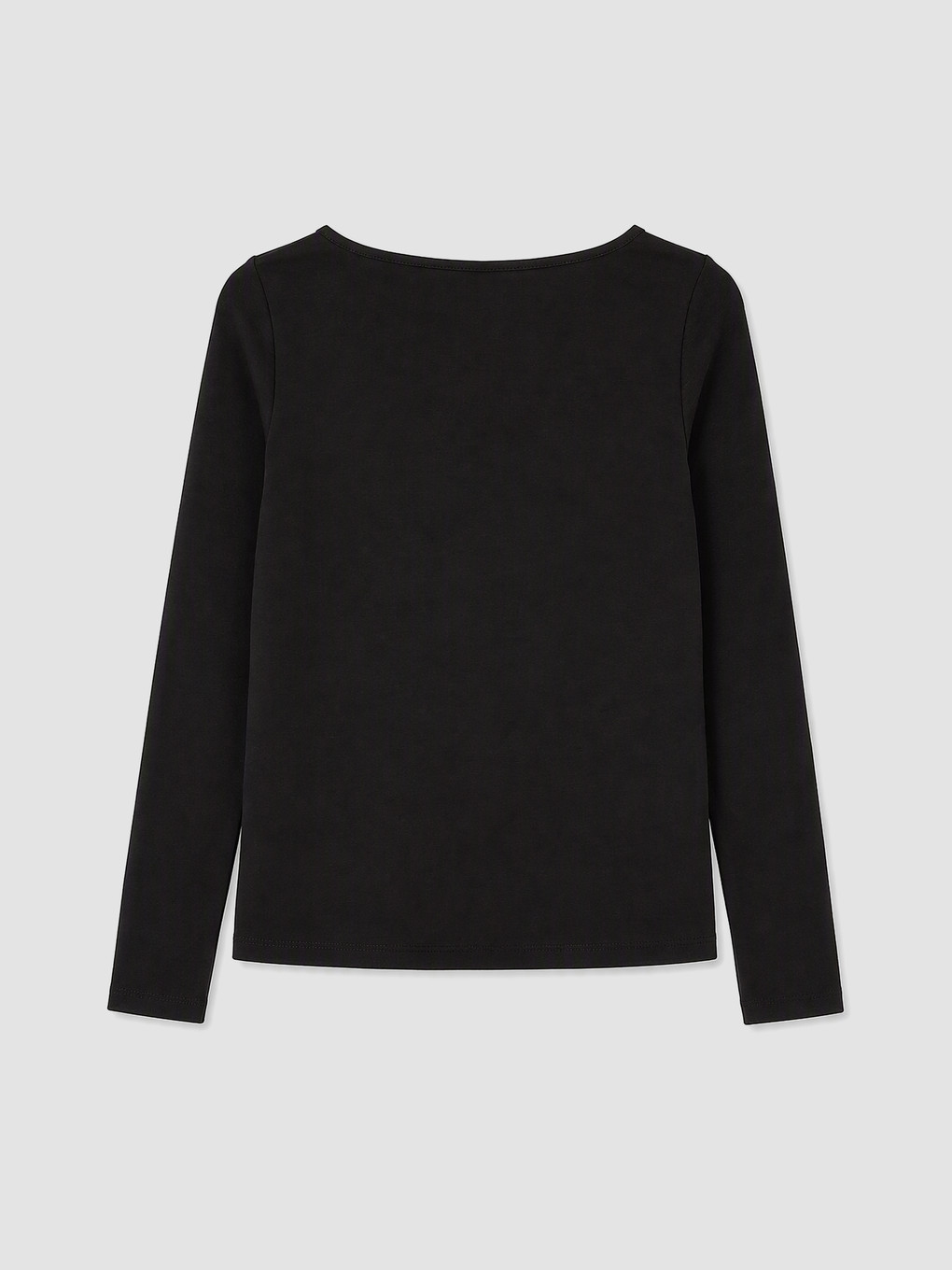 Crew Neck China Buttoned Blouse-2