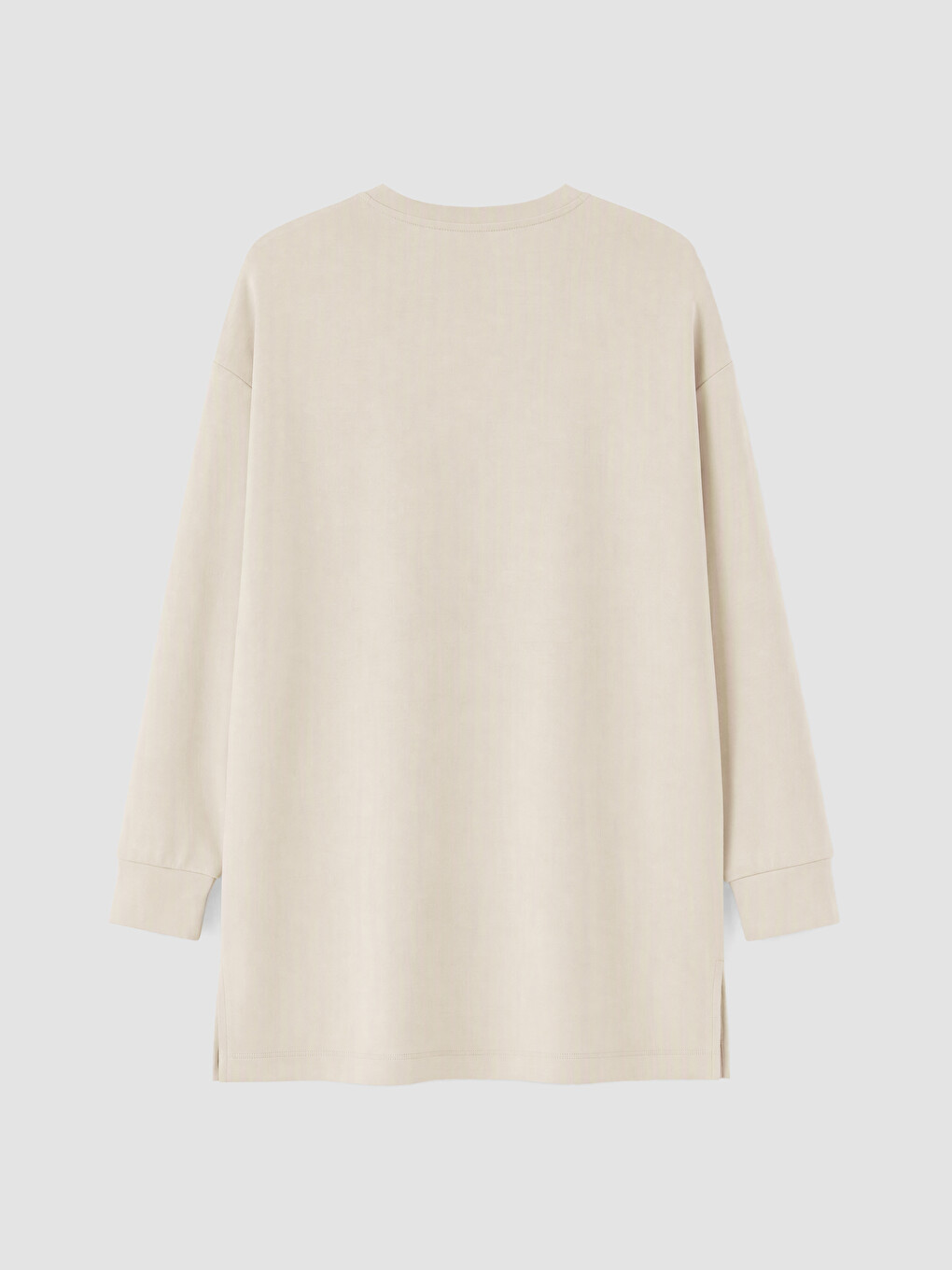 Printed Oversize Women's Sweatshirt Tunic-2