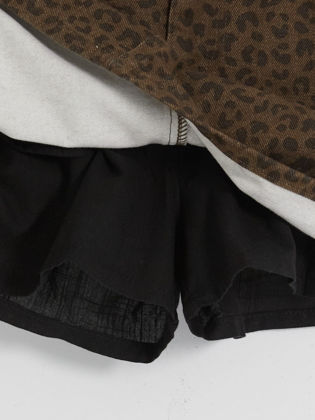 Skort Za Djevojčice S Leopard Uzorkom-3