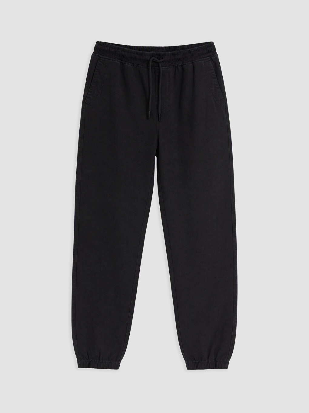 Siyah Regular Fit Erkek Jogger Pantolon-4