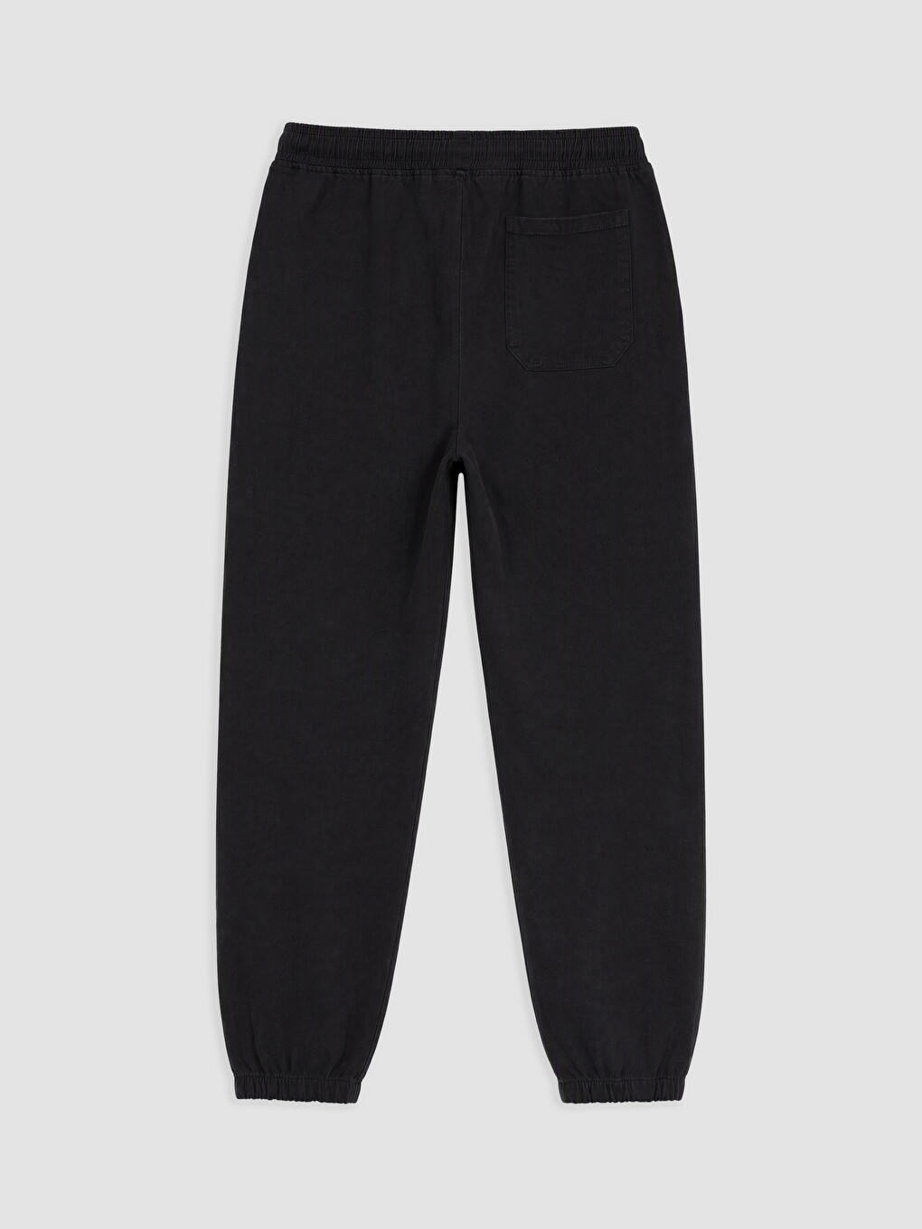 Siyah Regular Fit Erkek Jogger Pantolon-5