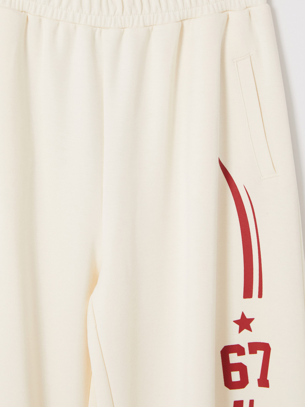 Girl Ecru Sweatpants-2