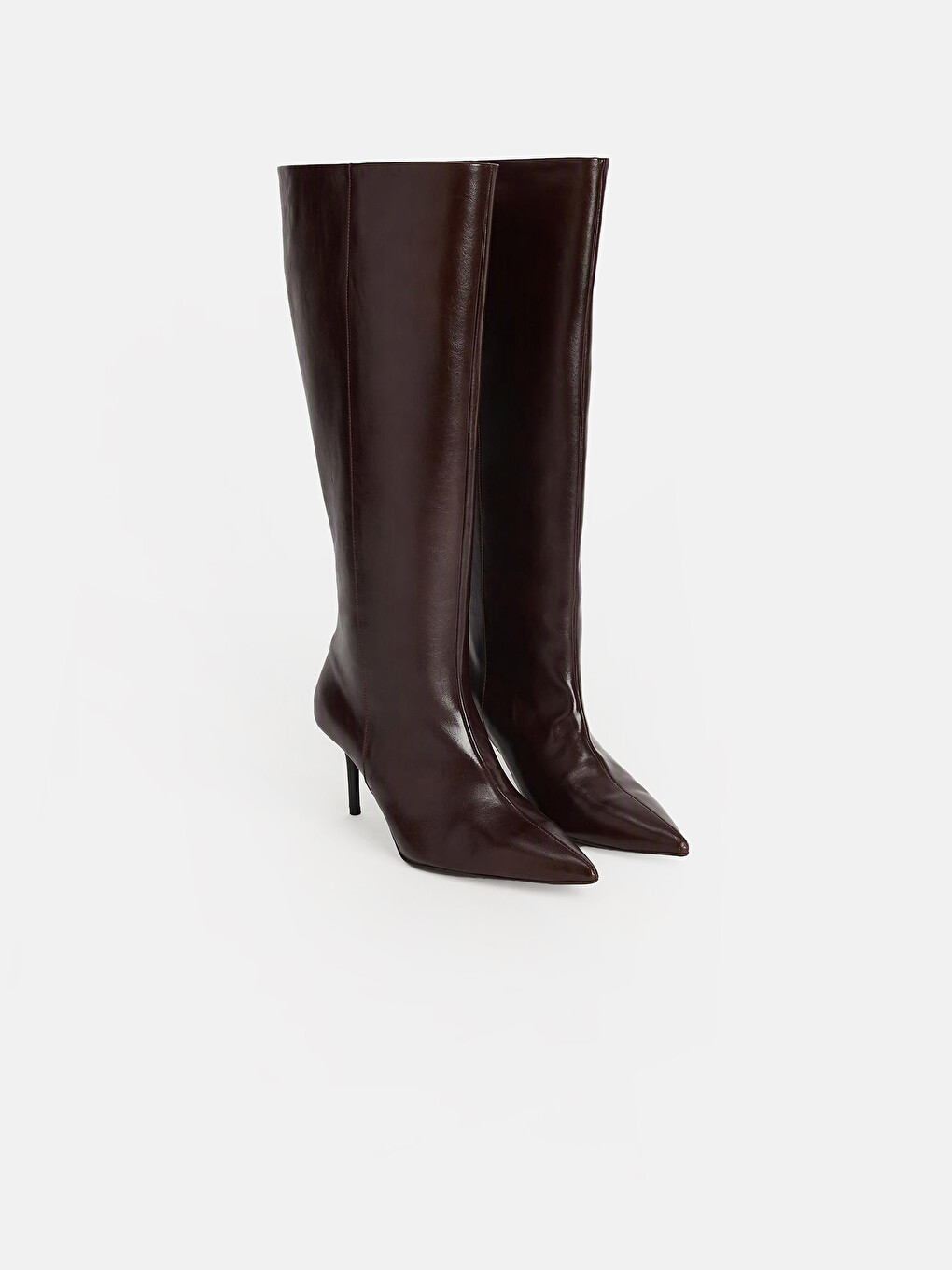Knee-high Pointed Toe Women's Boot