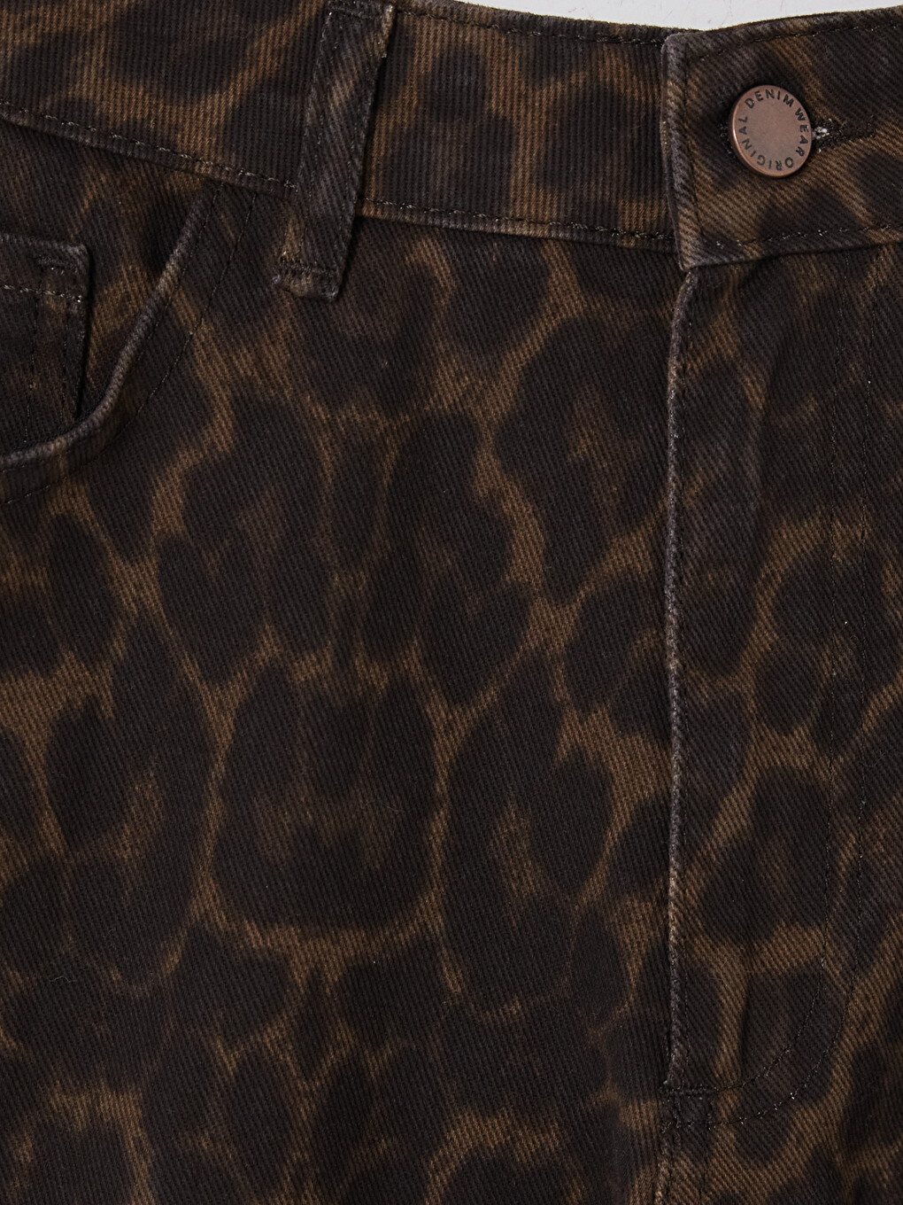 Leopard Print Baggy Jean-1