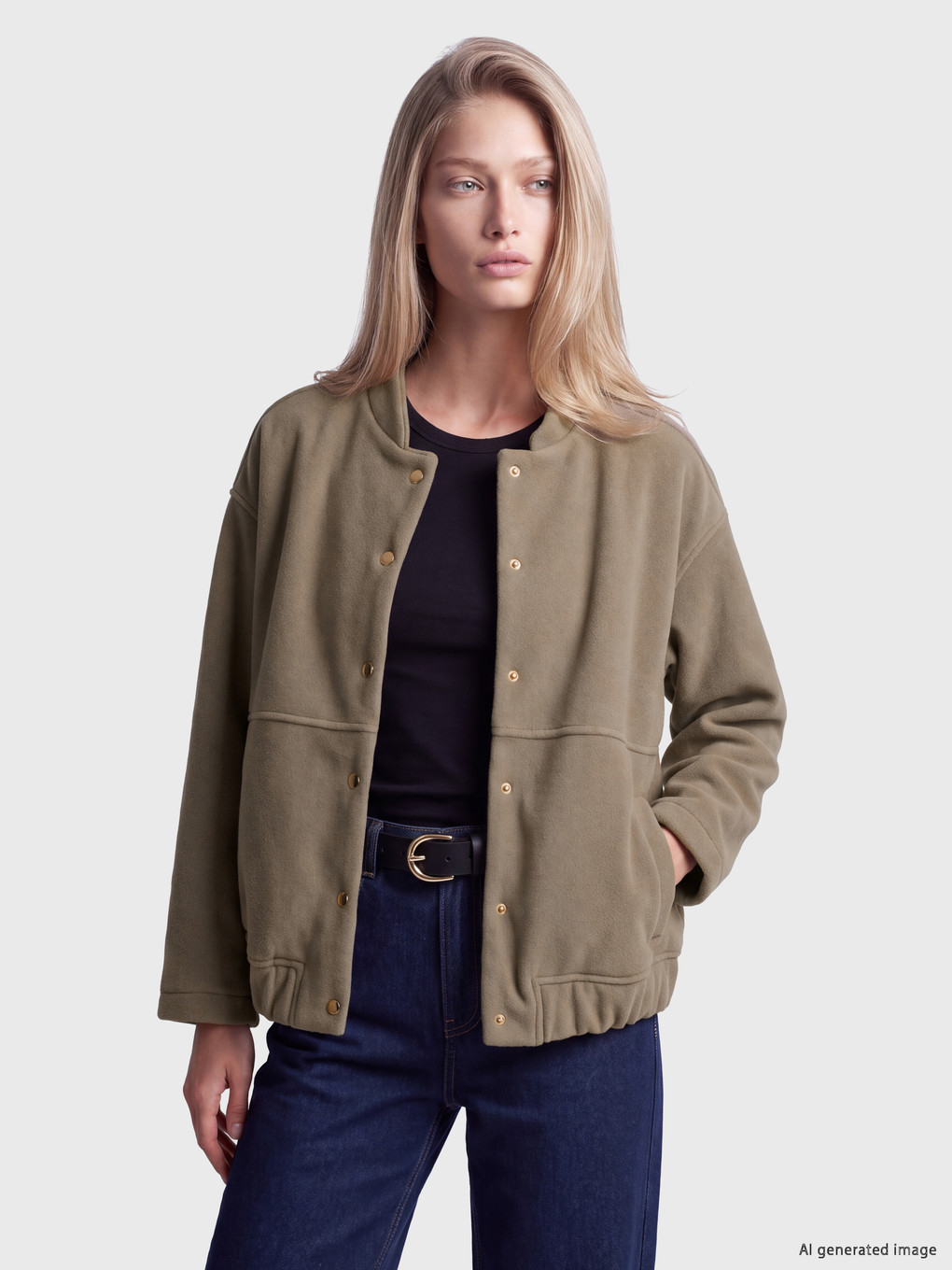 Woman Beige Jacket