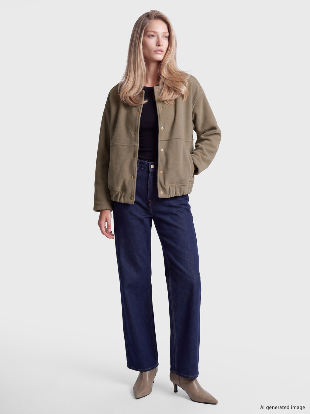 Woman Beige Jacket-1