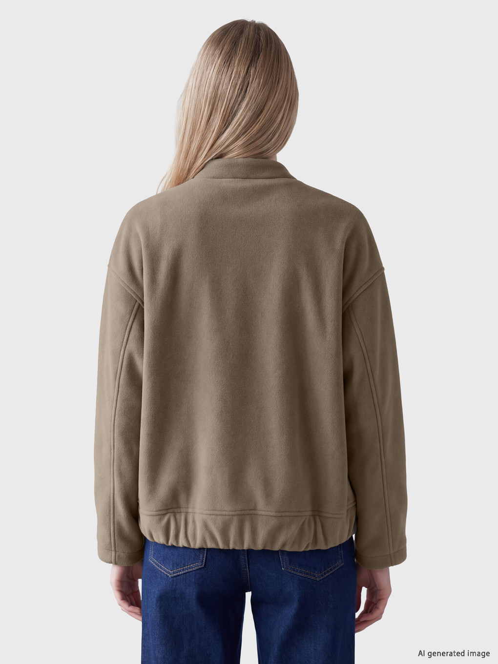Woman Beige Jacket-3