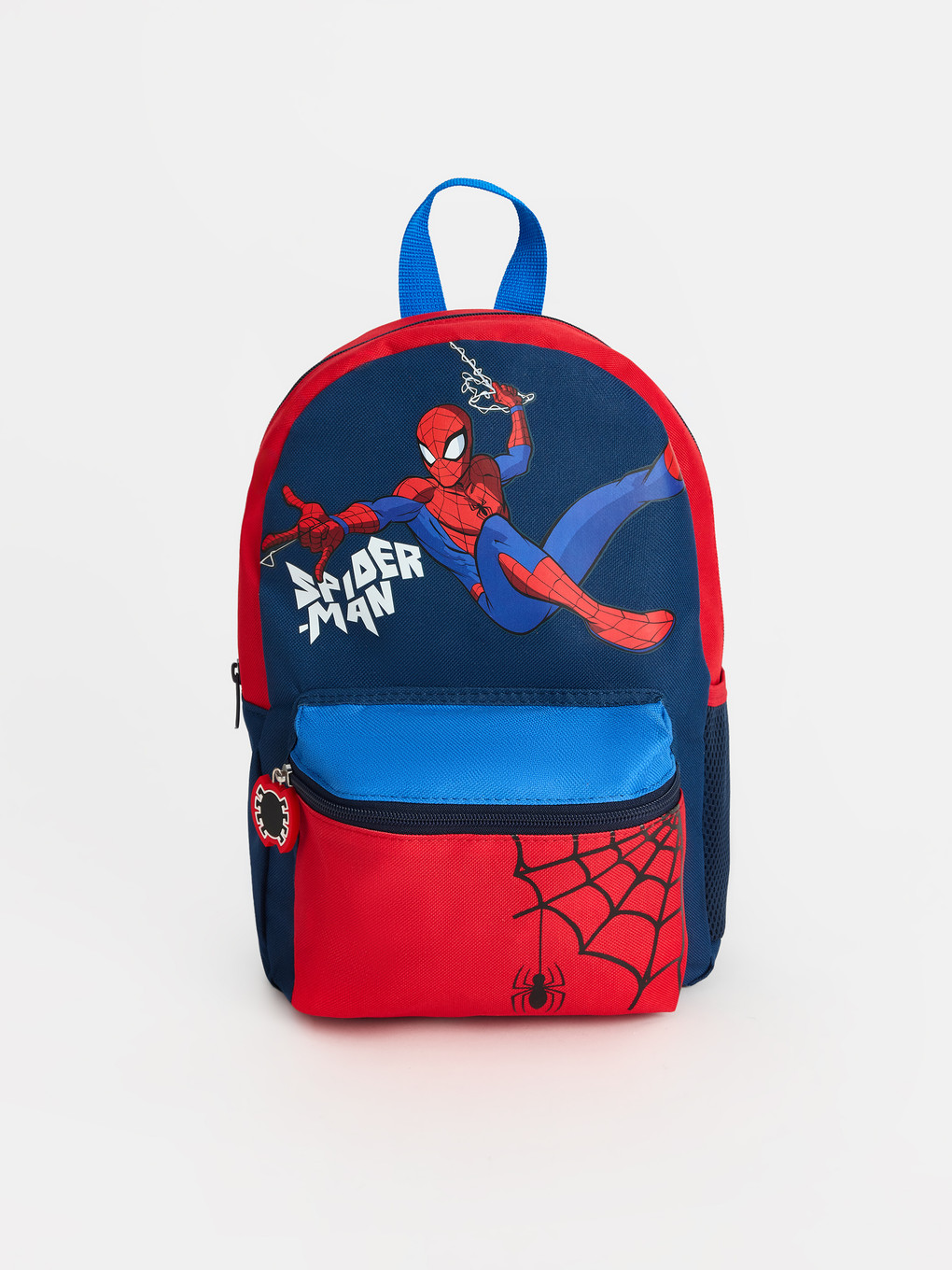 Lacivert Spider-man Baskılı Erkek Çocuk Sırt Çantası